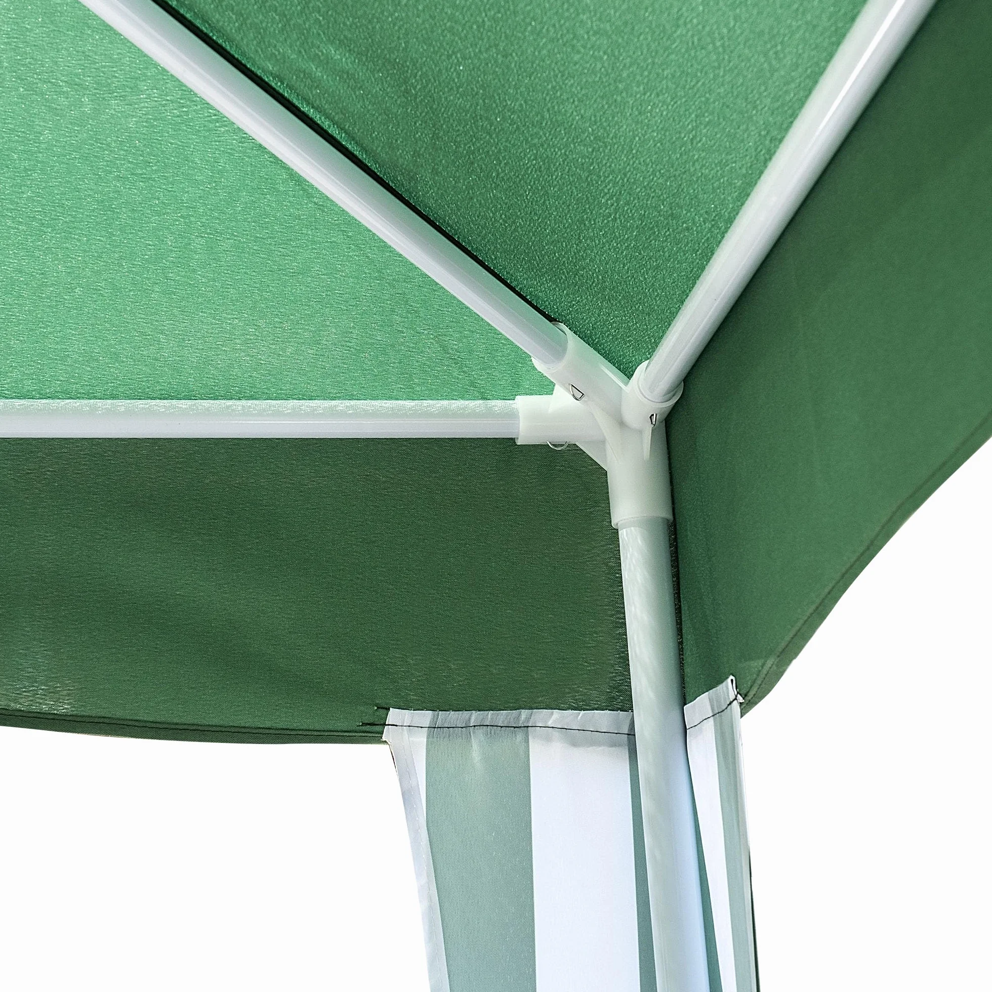 KADAX Cenador plegable para jardín 2,9x2,9x2,55 m resistente a la intemperie verde