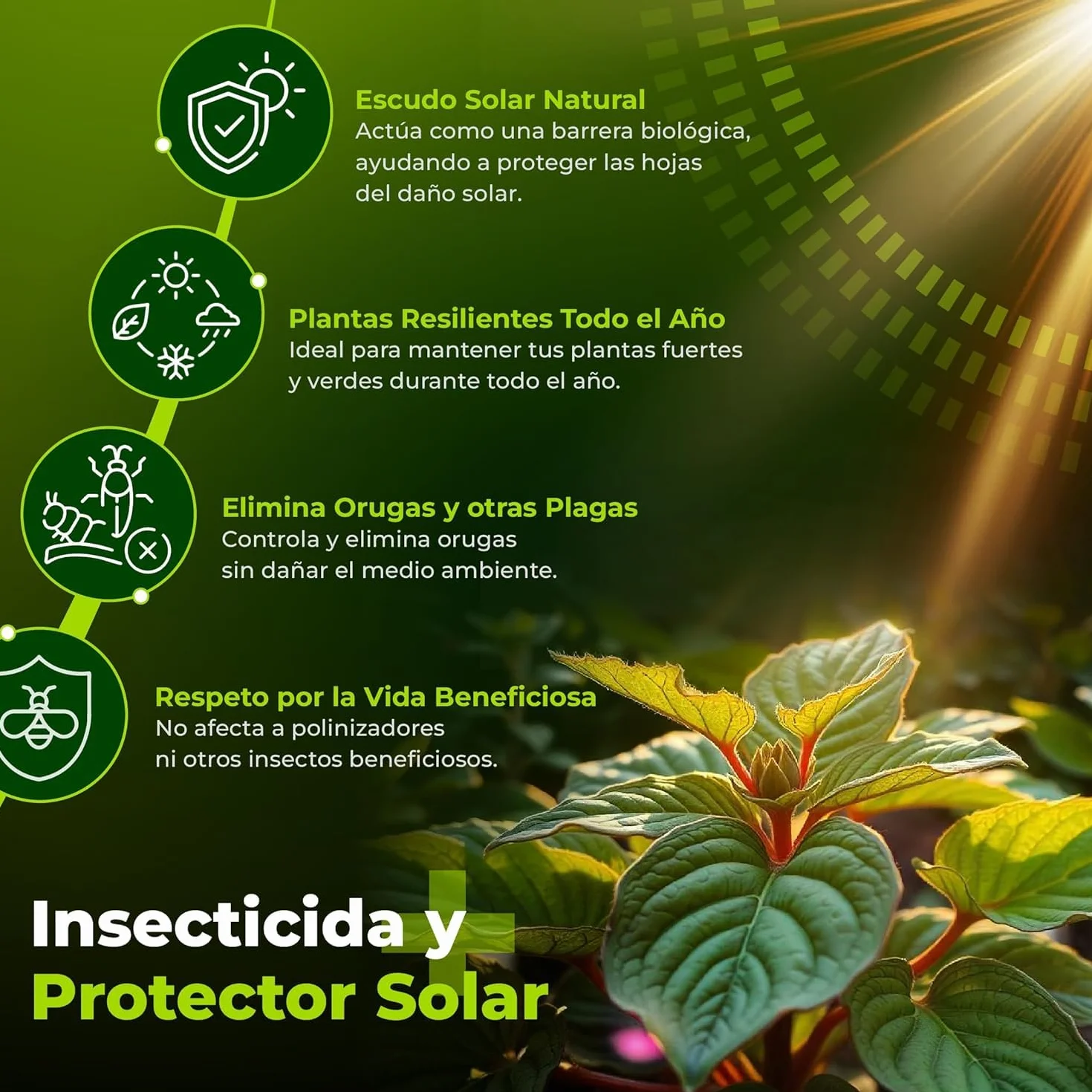 TRABE Bacillus Thuringiensis 40g Ecológico Protección contra Orugas
