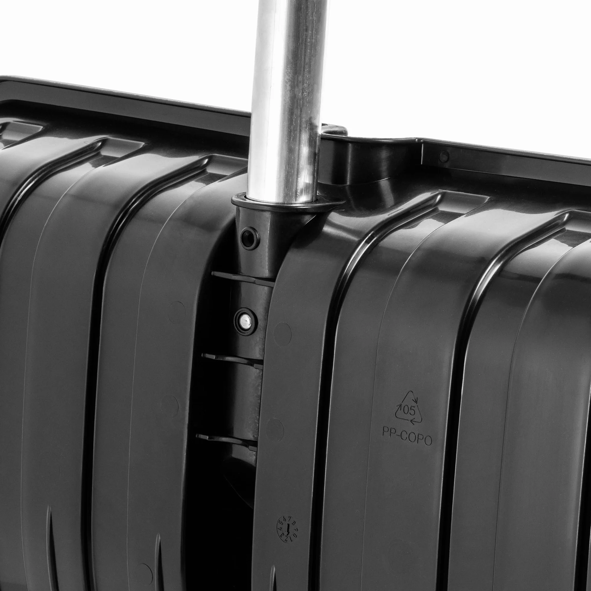 KADAX Pala quitanieves de aluminio 55 x 145 cm negro