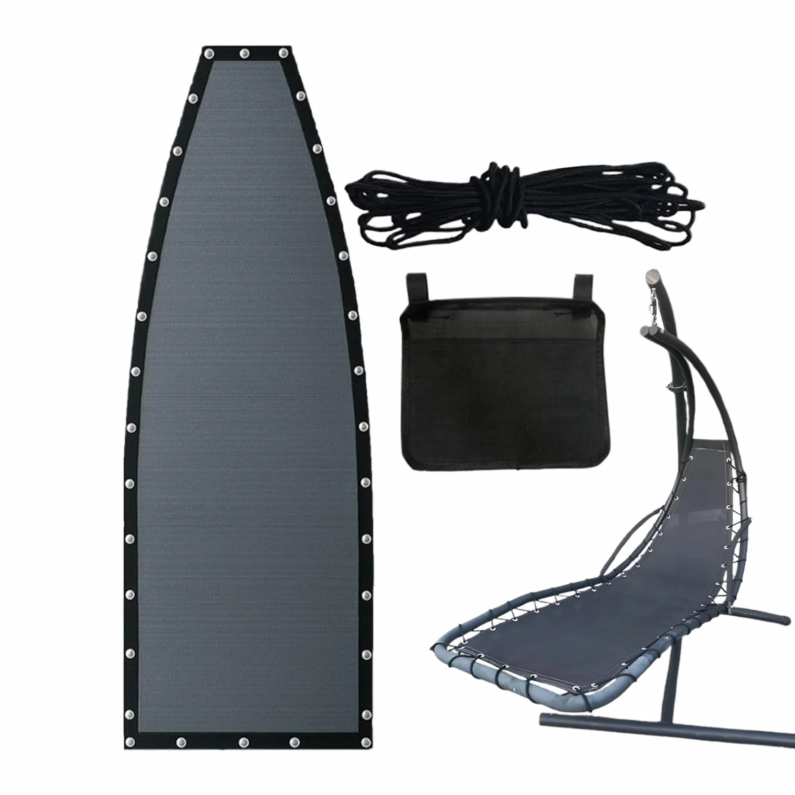 Tela de Repuesto para Silla Ajuste Ceñido, Resistente Al Desgaste Y Cómodo | de Recambio para Asiento de Silla Repuesto Para Exterior, Jardín, Patio, Balcón, Interior, Rincones Y