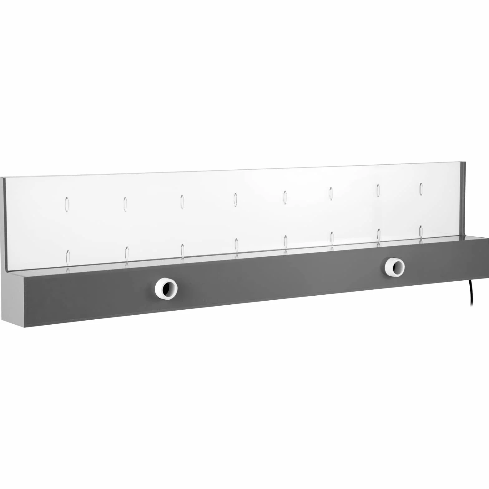 VEVOR Aliviadero de Fuente de Piscina en Cascada, 35 x 3,2 x 8,1 Pulgadas 17 Colores LED, Fuente de Cascada de Piscina Acrílico Sólido, Cascada de Piscina para Estanque de Jardín Control Remoto