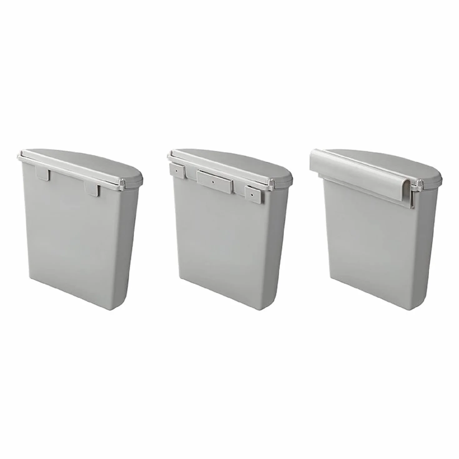 ProPlus Cubo de basura L con tapa para caravana