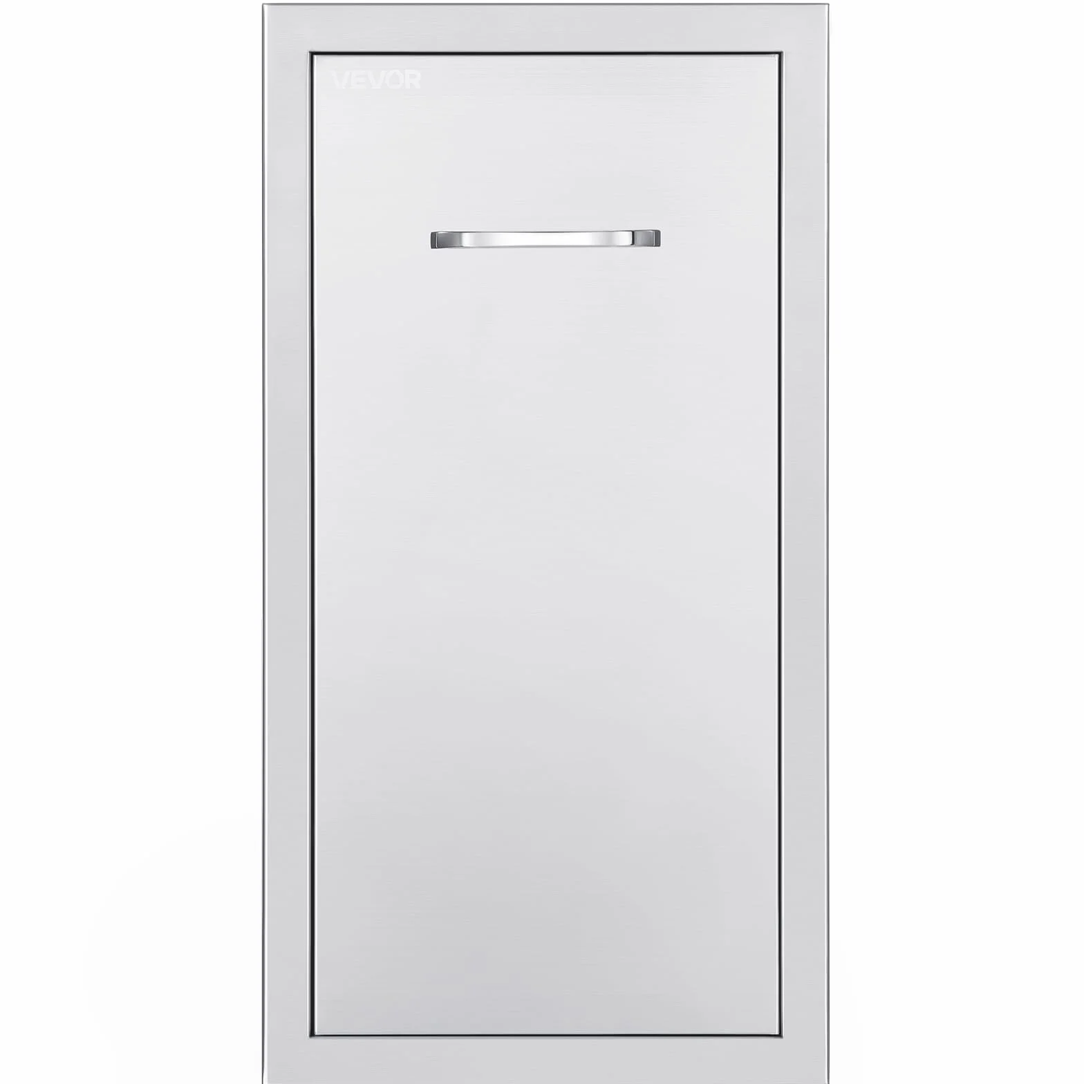 VEVOR Cajón de Basura para Cocina Exterior, Acero Inoxidable, 344 x 498 x 655 mm, Carga Máxima 25 kg
