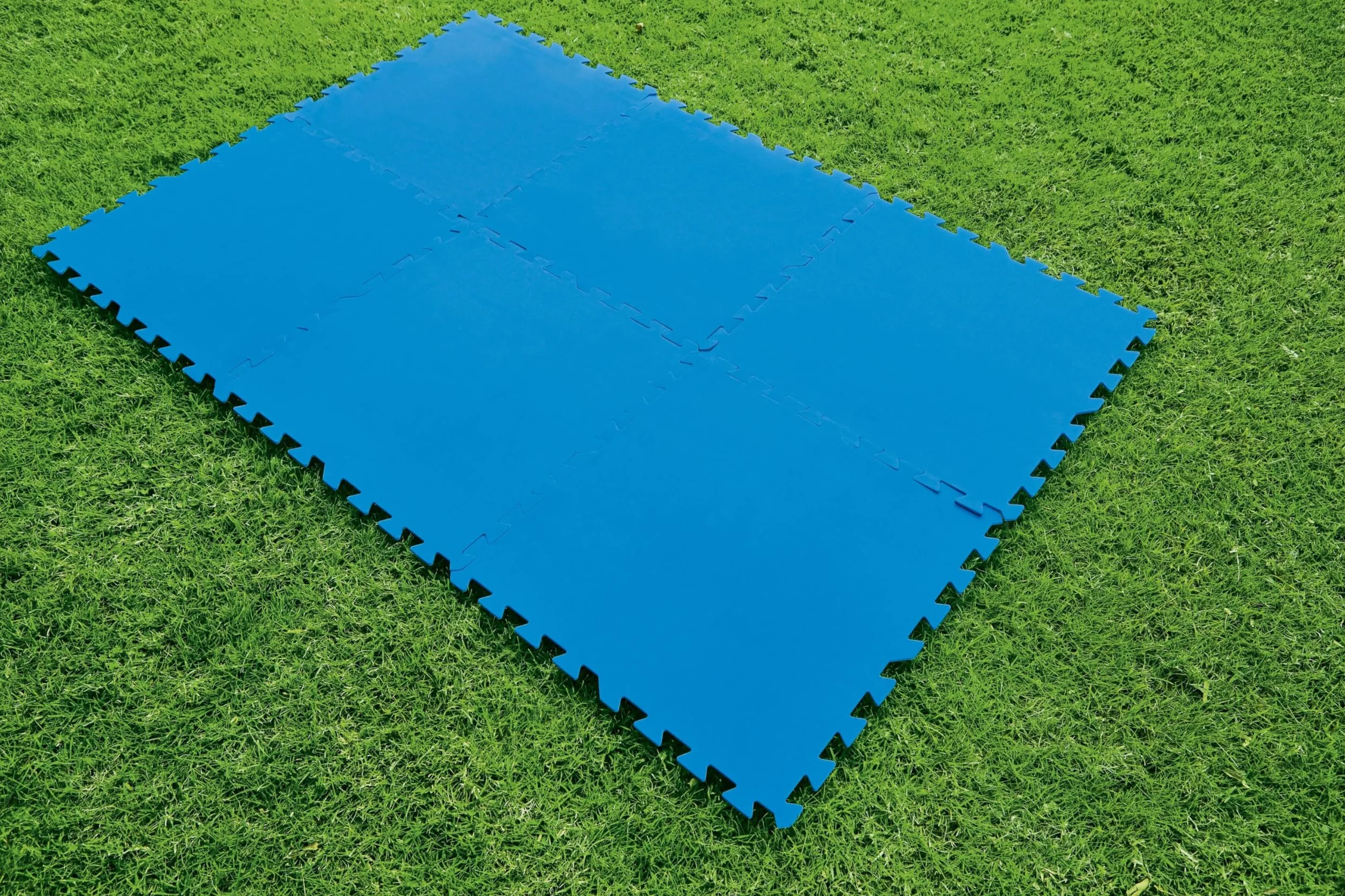 BESTWAY Protector de Suelo para Piscina SPA 9 Láminas 50x50 cm Azul