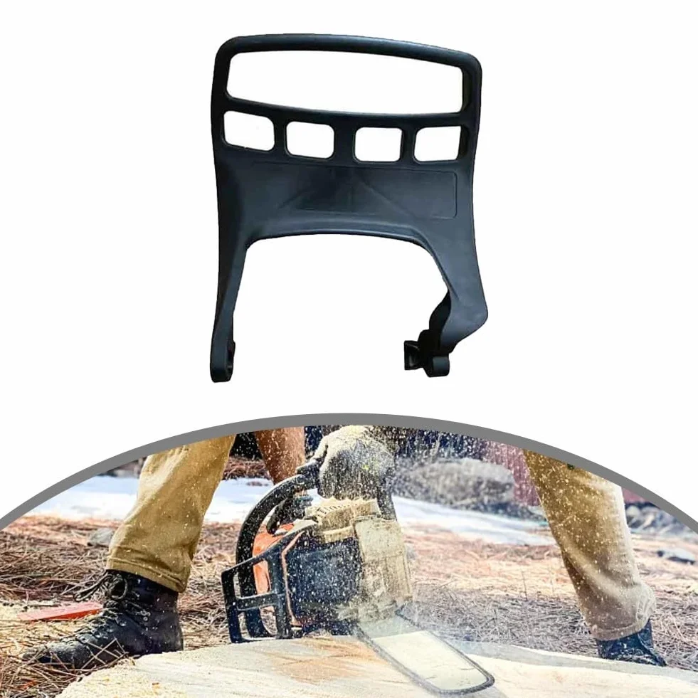 Mango protector de mano de freno de cadena compatible con modelos de motosierra MS271 MS271C MS291 MS291C viene con dos tuercas de barra de piñón para mayor seguridad