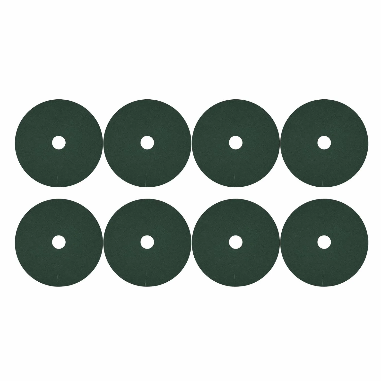 10 Piezas Protector de Cubierta Manta de Jardín Permeable Tela de Control Agrícola Alfombra Antideslizante para Jardinería Fabricado en Material, Verde, 82cm