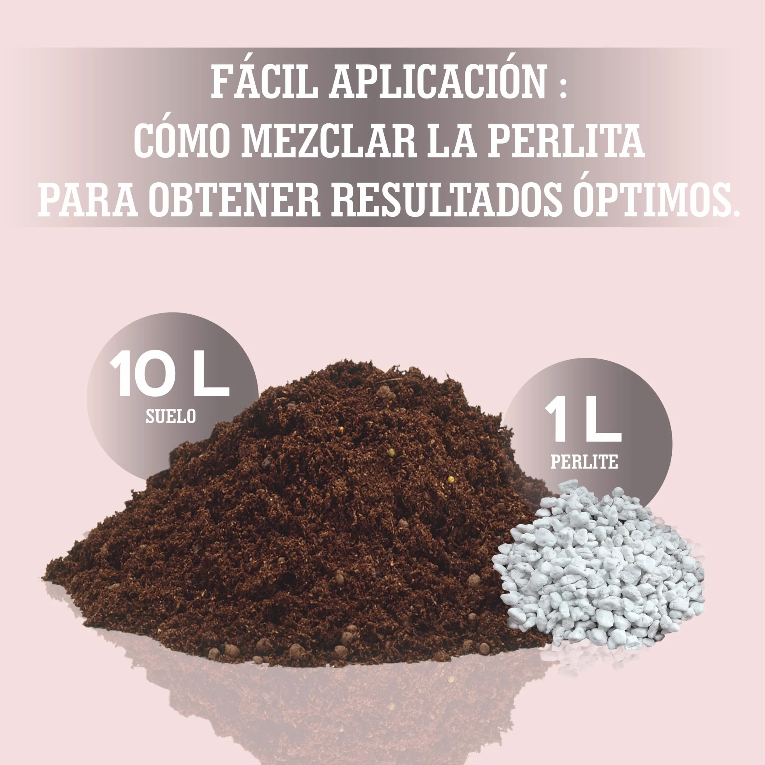 LERAVA Perlite pour Plante 3 L - Naturelle Améliore Drainage Aération