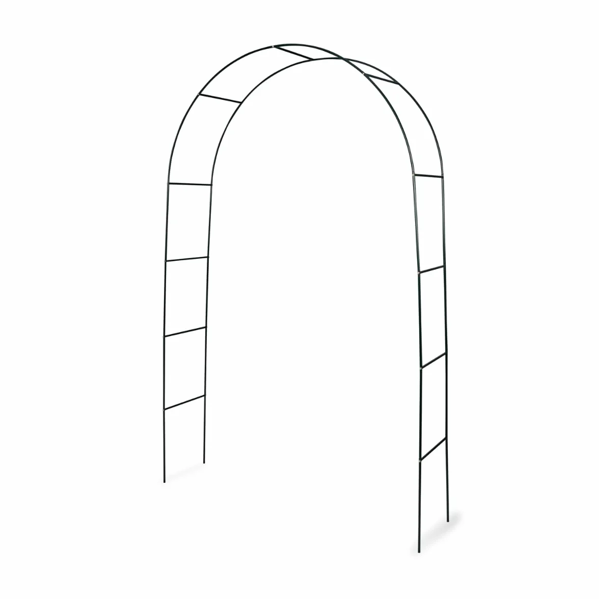 Kinzo Rose Arco Pérgola metálica Duradera 240 x 140 cm para jardín y terraza