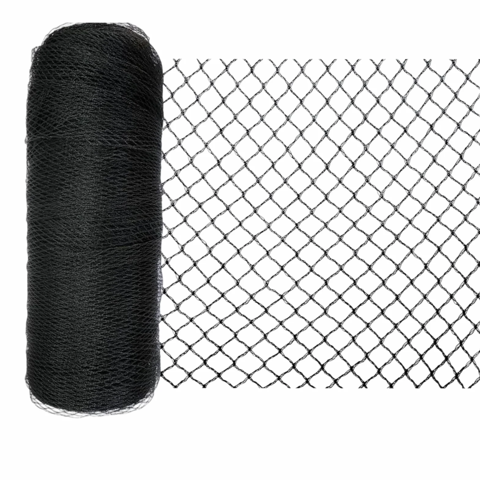 Red de protección de jardín, 4 x 10 m, red de barrera para pájaros para árboles frutales, huertos y estanques, malla antipájaros duradera para espacios al aire libre y recintos de aves de corral