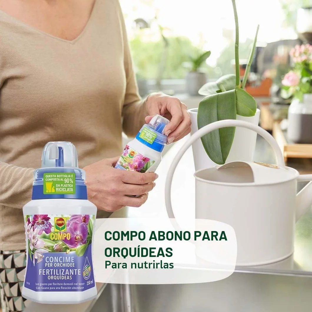 COMPO Fertilizante Orquídeas con guano 250 ml