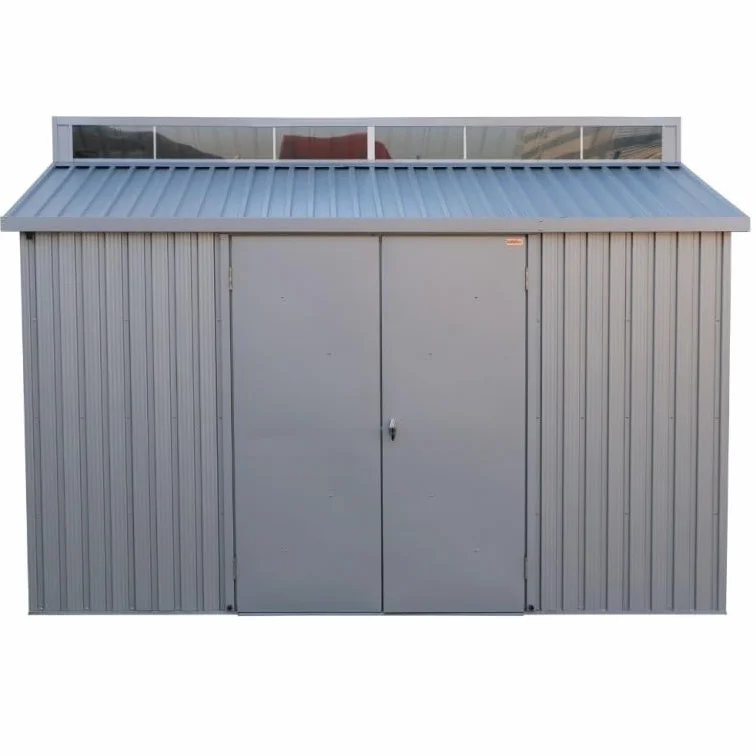Duramax Caseta de aluminio 10'x8' 323 x 243 x 235 cm Gris
