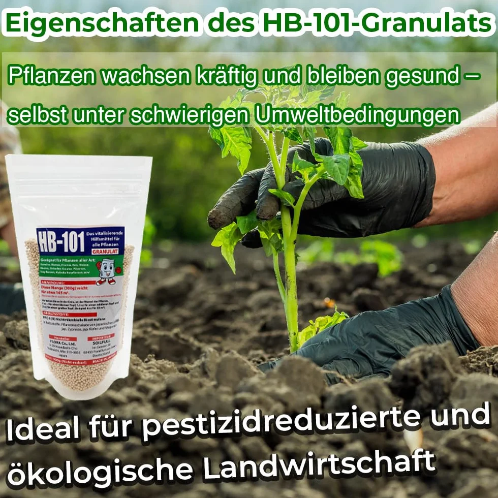 HB-101 - Bioestimulante natural 300 g (gránulos)