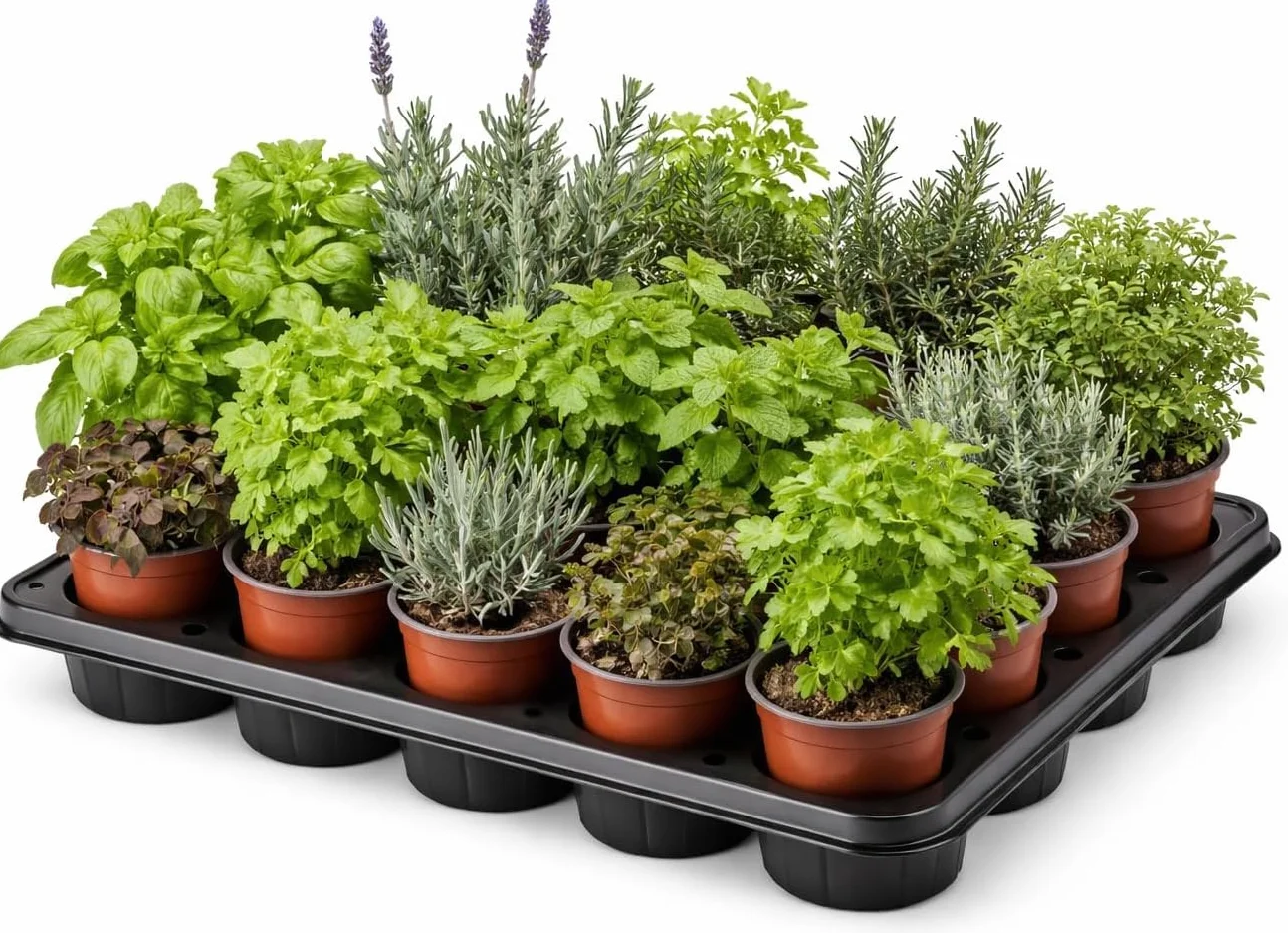 Pack 15 Plantas Aromáticas, Medicinales y Culinarias Maceta Ø 11 cm Exterior