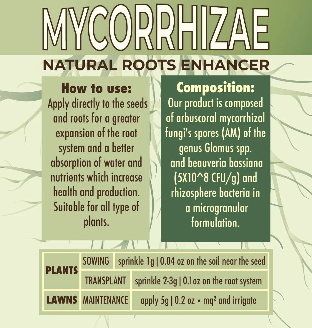Micorrizas Naturales 50GR Agricultura Ecológica