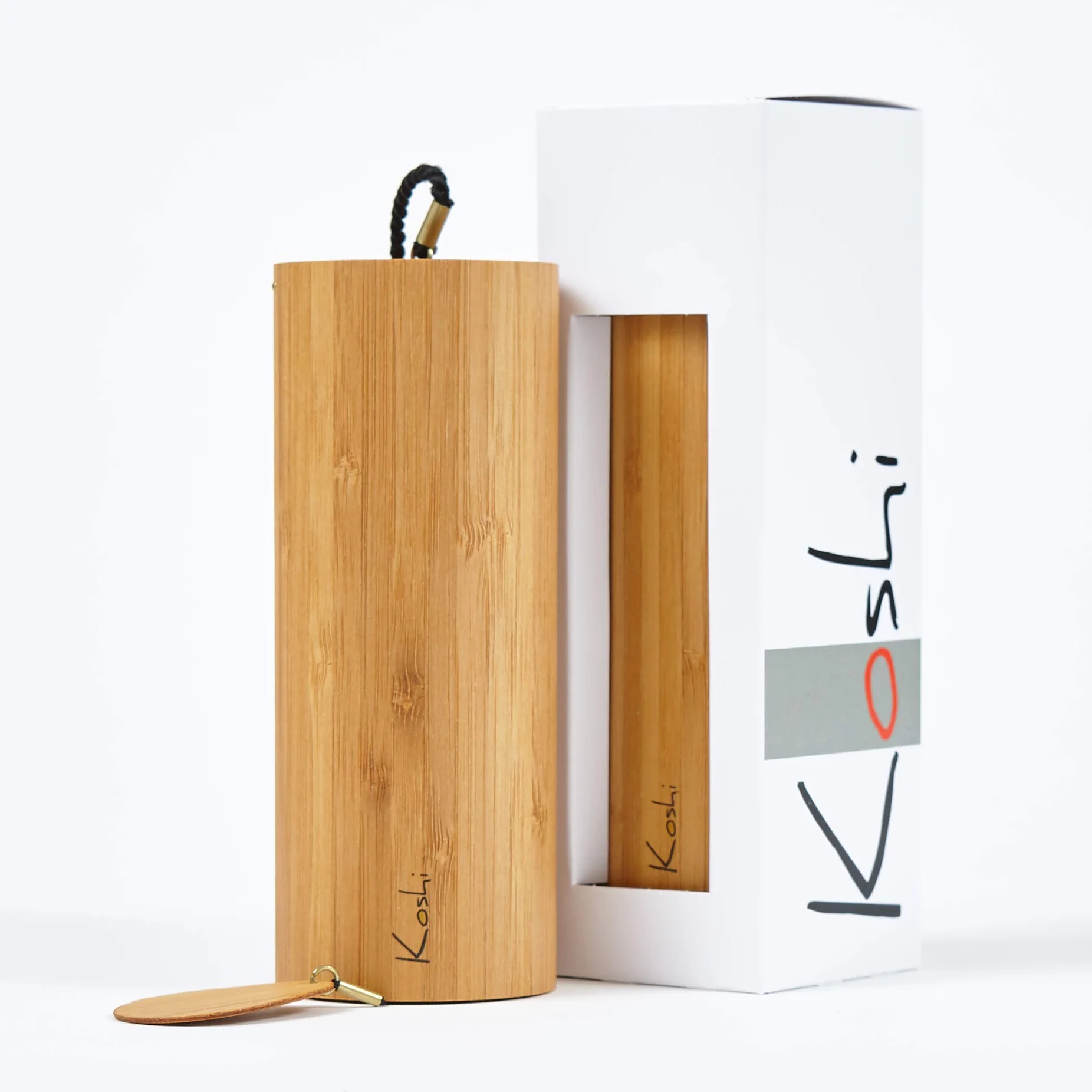 Koshi Air Aria Carillón de Viento Bambú Yoga Relajación Terapia de Sonido Decoración Jardín