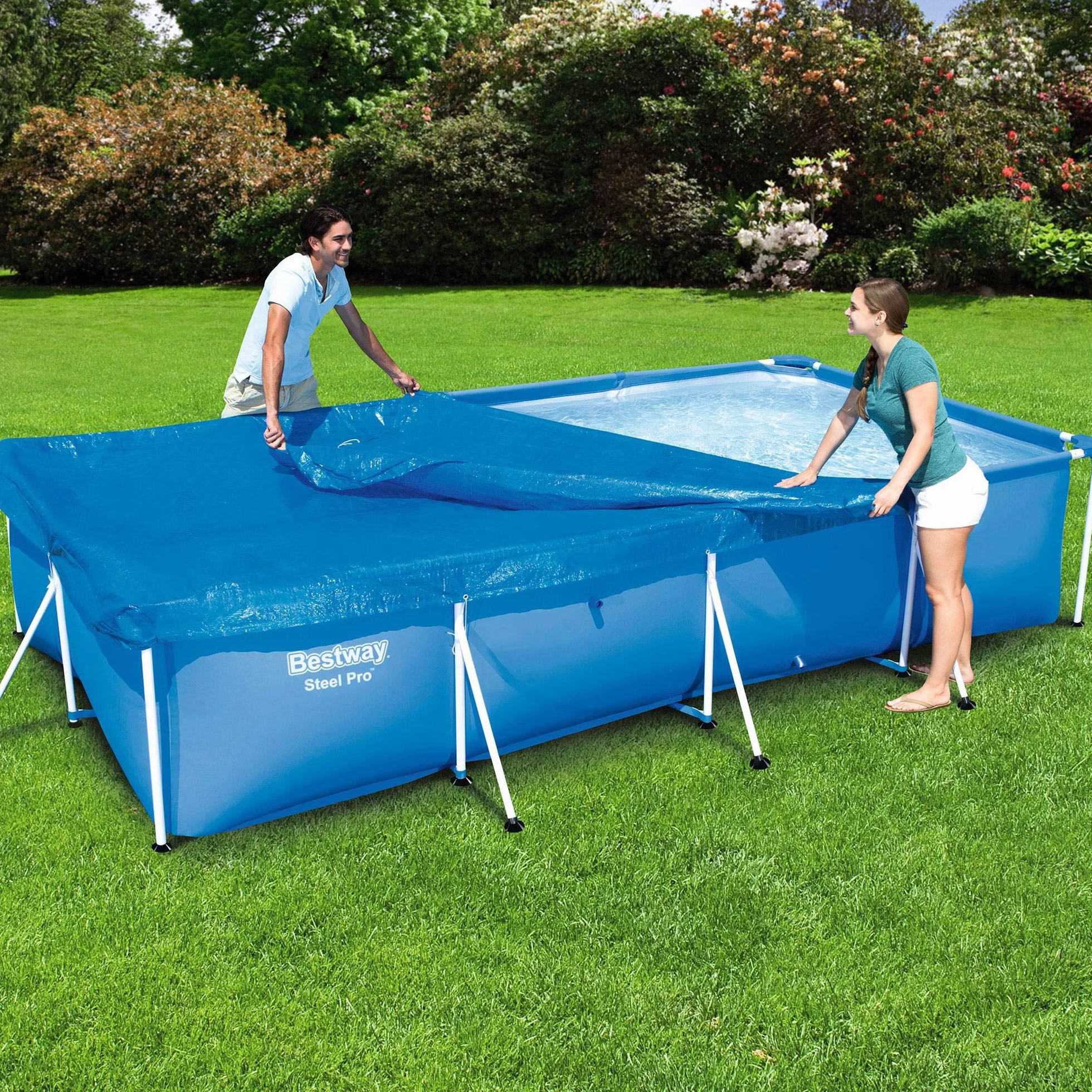 Bestway Pisc. Cobertor Piscina Rect., 400 x 211 x 81 cm