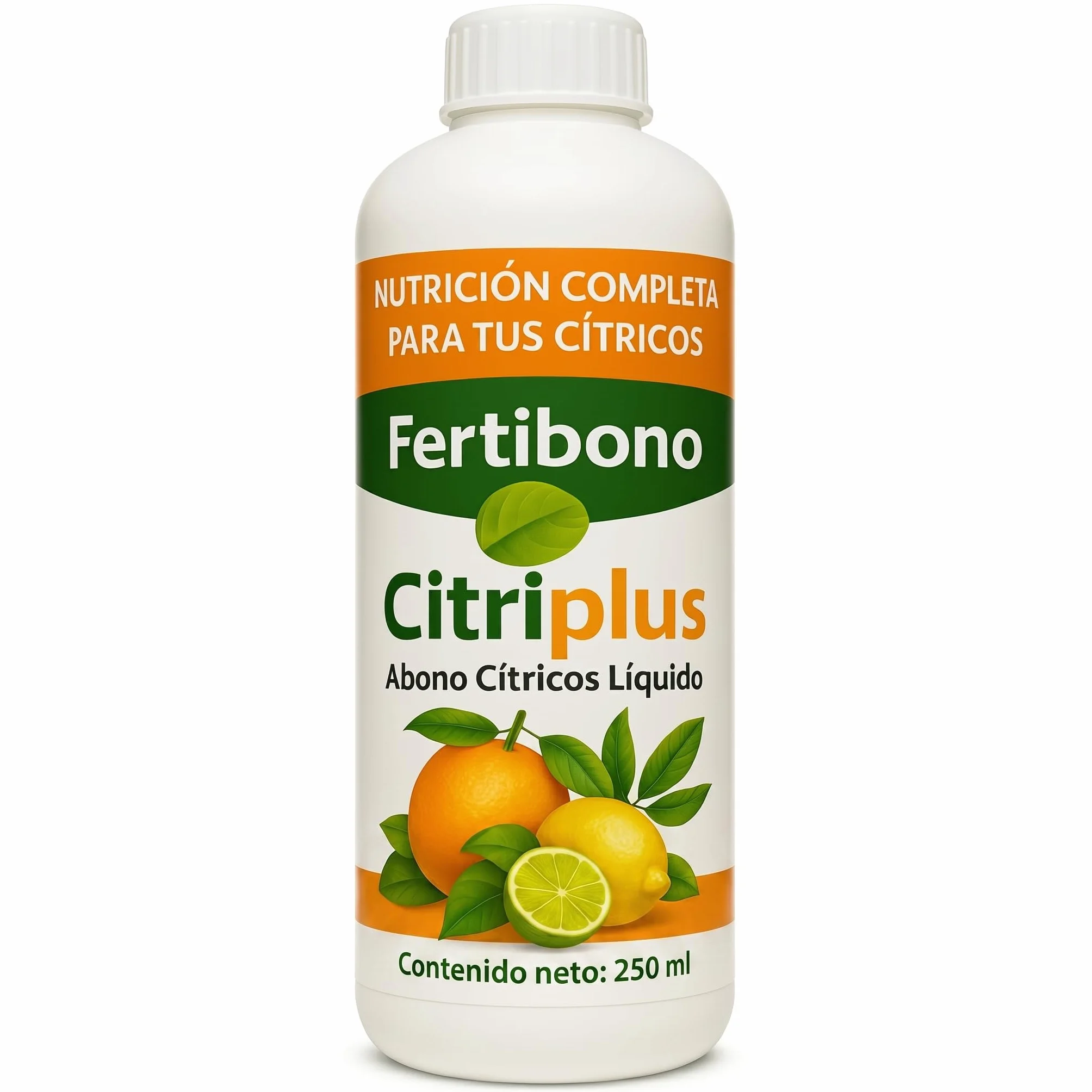 FERTIBONO CitriPlus 250 ml Abono Cítricos Completo con NPK Hierro y Magnesio