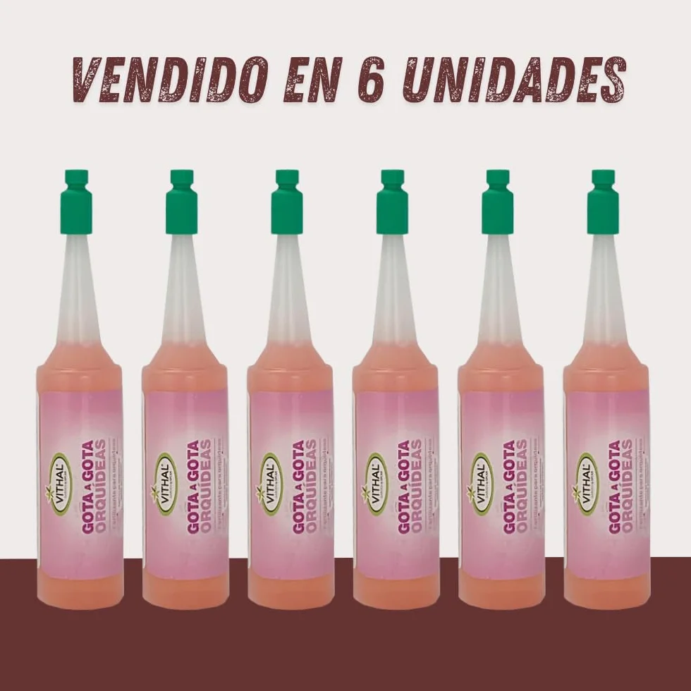 VITHAL Fertilizante Gota A Gota Orquídeas 32ml Monodosis 6 Unidades