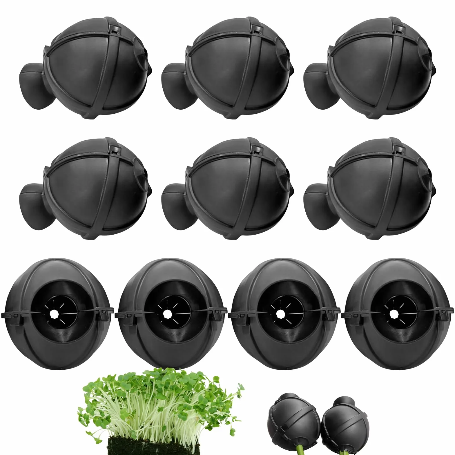 Kit De Propagación por Acodo Aéreo Reutilizable de 10 Piezas Accesorios De Jardinería