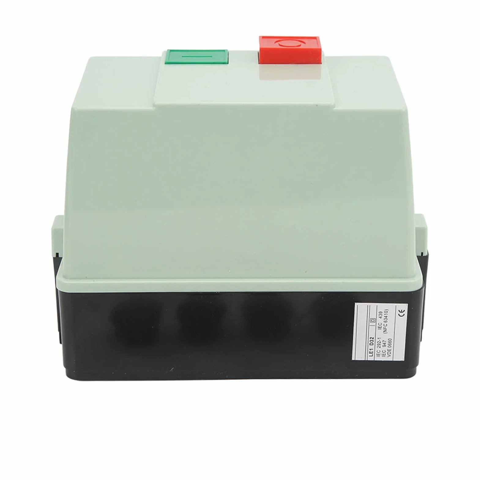 Arrancador de Motor Magnético, Monofásico 7,5 KW (10) Trifásico 15 KW (20) Protección contra Sobrecarga 4 Orificios para Cables para Compresor de Aire