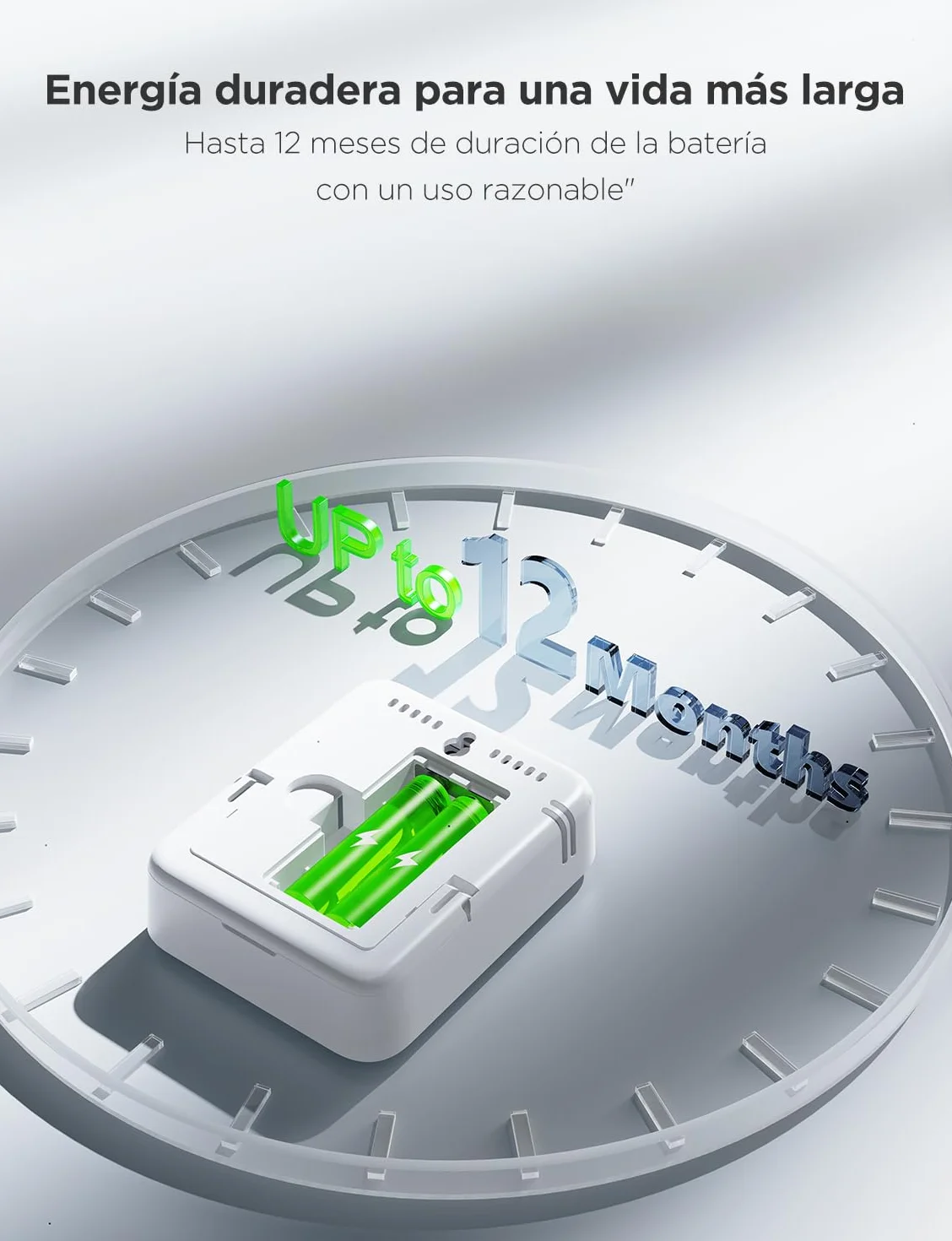 Govee Termómetro Higrómetro Bluetooth LCD Medidor Digital Humedad Temperatura Interior con Almacenamiento Datos Alerta