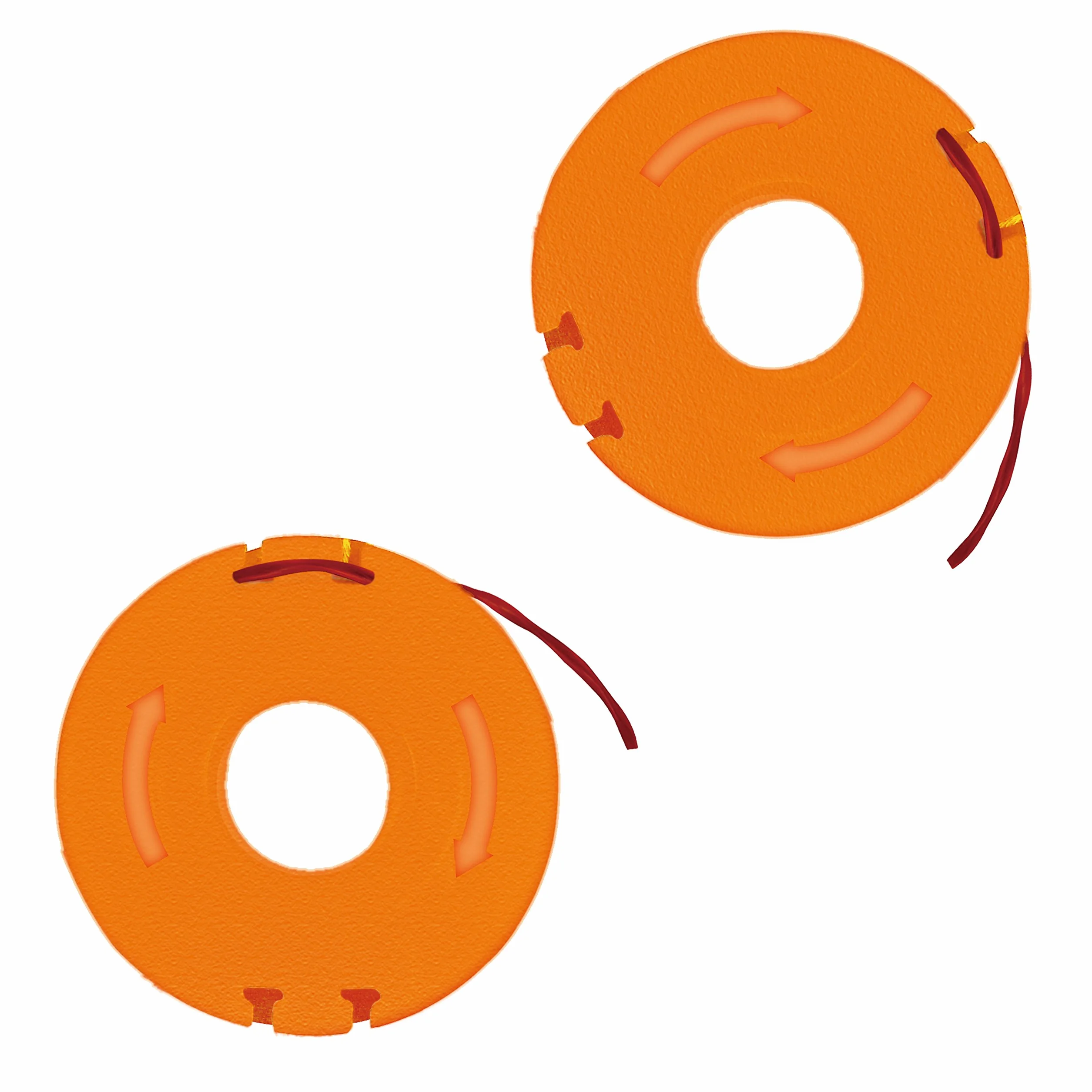 WORX Repuesto de Hilo para Cortabordes, Naranja, 6.5 cm