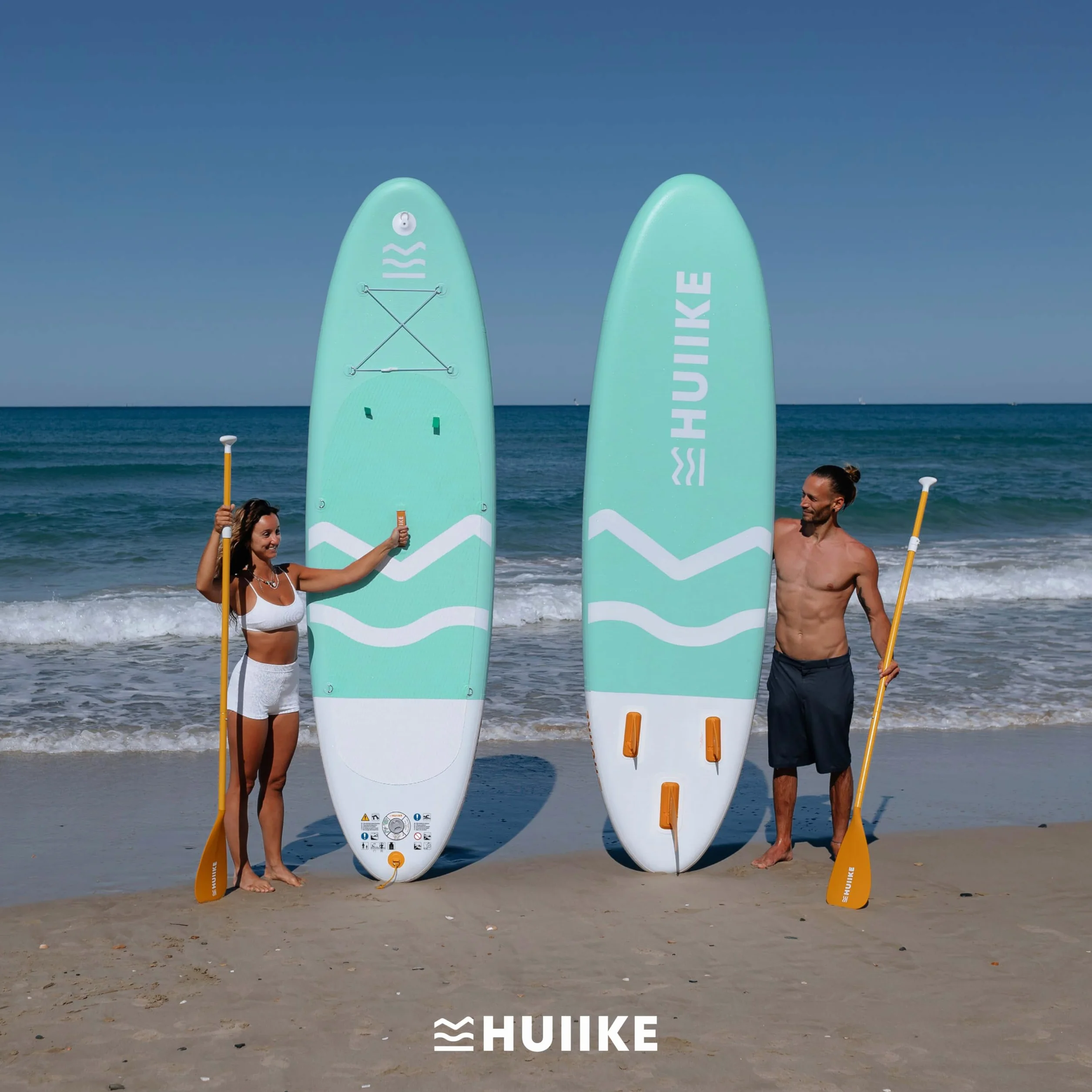 HUIIKE Tabla Paddle Surf Hinchable 305x84x15 cm 130 kg con Accesorios