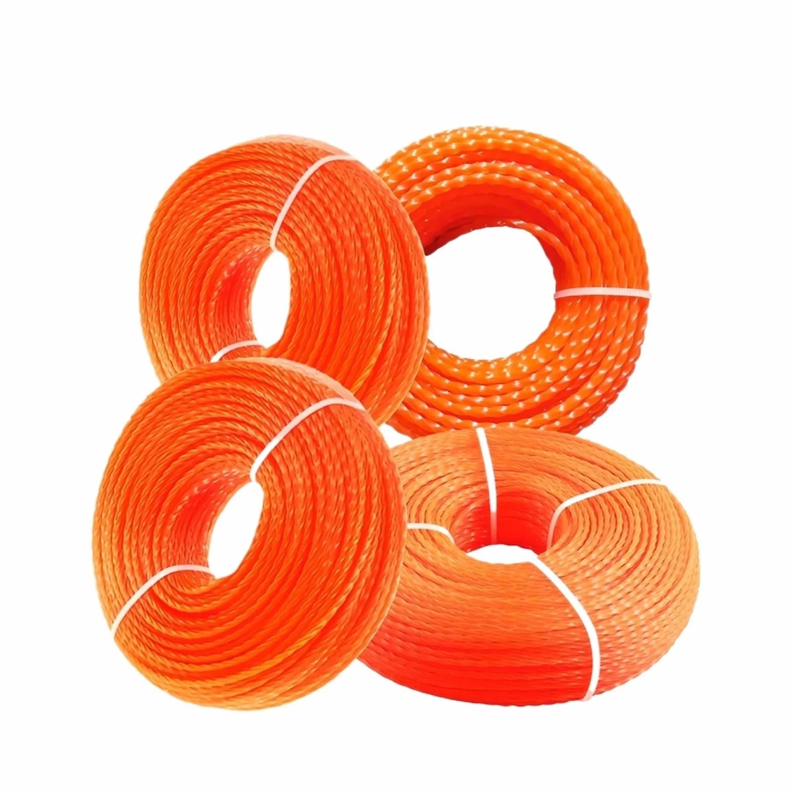 Hilo de Corte, Compatible con TSES, Nailon Trenzado | Hilo para desbrozadora y recortadora, nailon trenzado, 15m-116m, 1.6mm-4.0mm(100m 328ft,3.0mm)