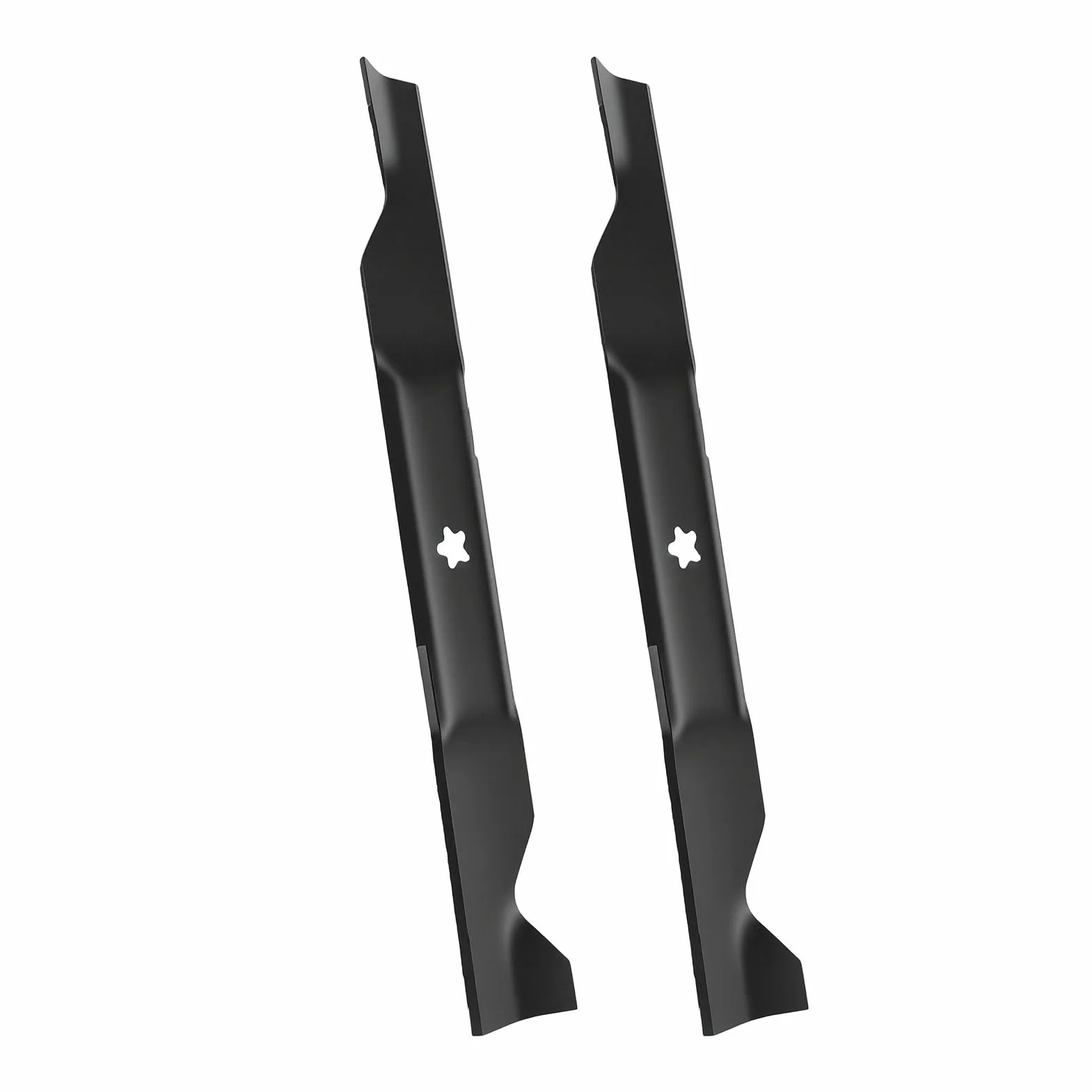 Cuchilla de Cortacésped de Alta Elevación, Repuesto de 46 Pulgadas para Cortacésped Serie YTH, Acero Al Carbono Duradero, Juego de 2 Piezas