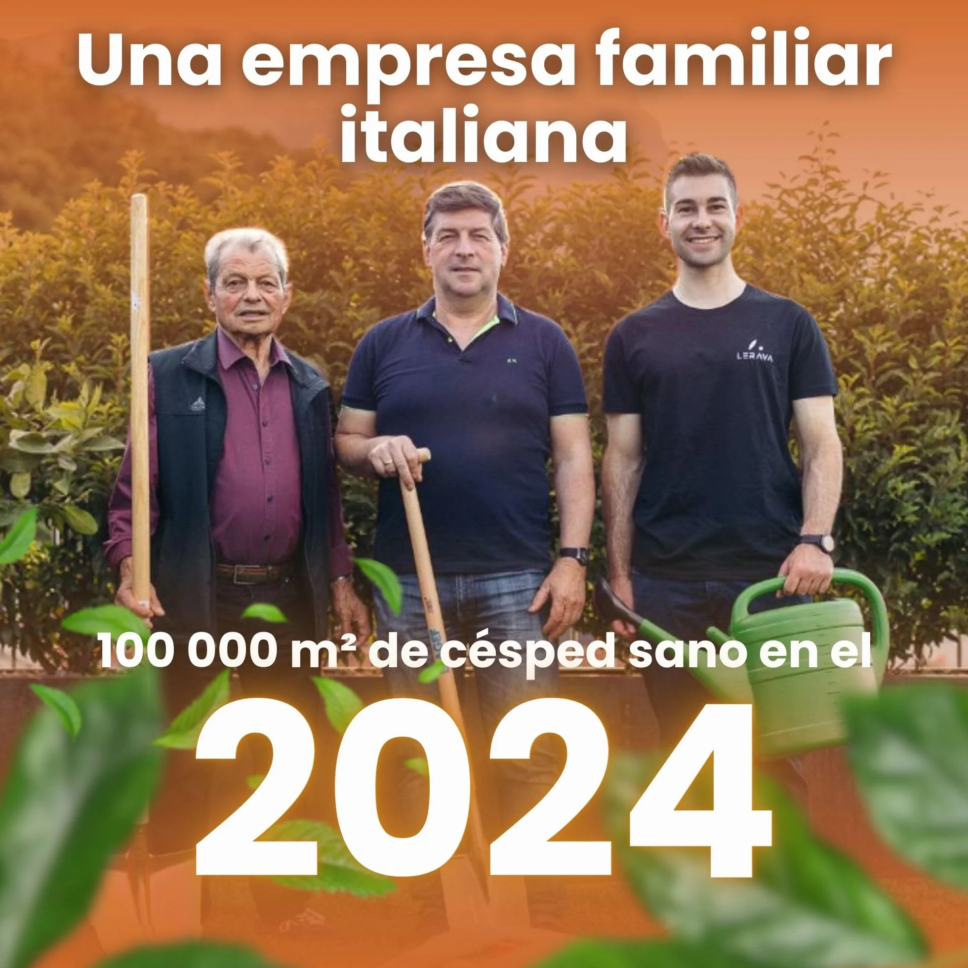LERAVA® Abono césped Otoño 185 m² Fertilizante Liberación Lenta 100% Nitrógeno