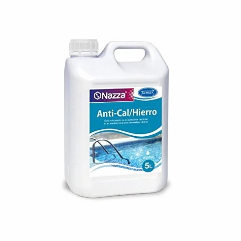Antical - Antihierro Líquido para Piscinas | Anticalcáreo inhibidor Frente a los depósitos de Hierro, precipitados carbonados y sulfatos | Garrafa de 1 Litro