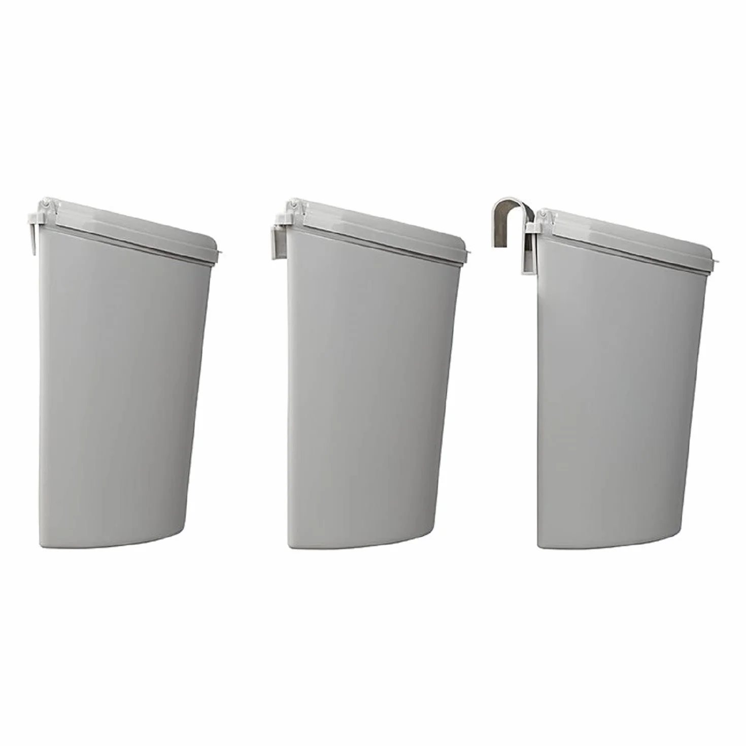 ProPlus Cubo de basura L con tapa para caravana