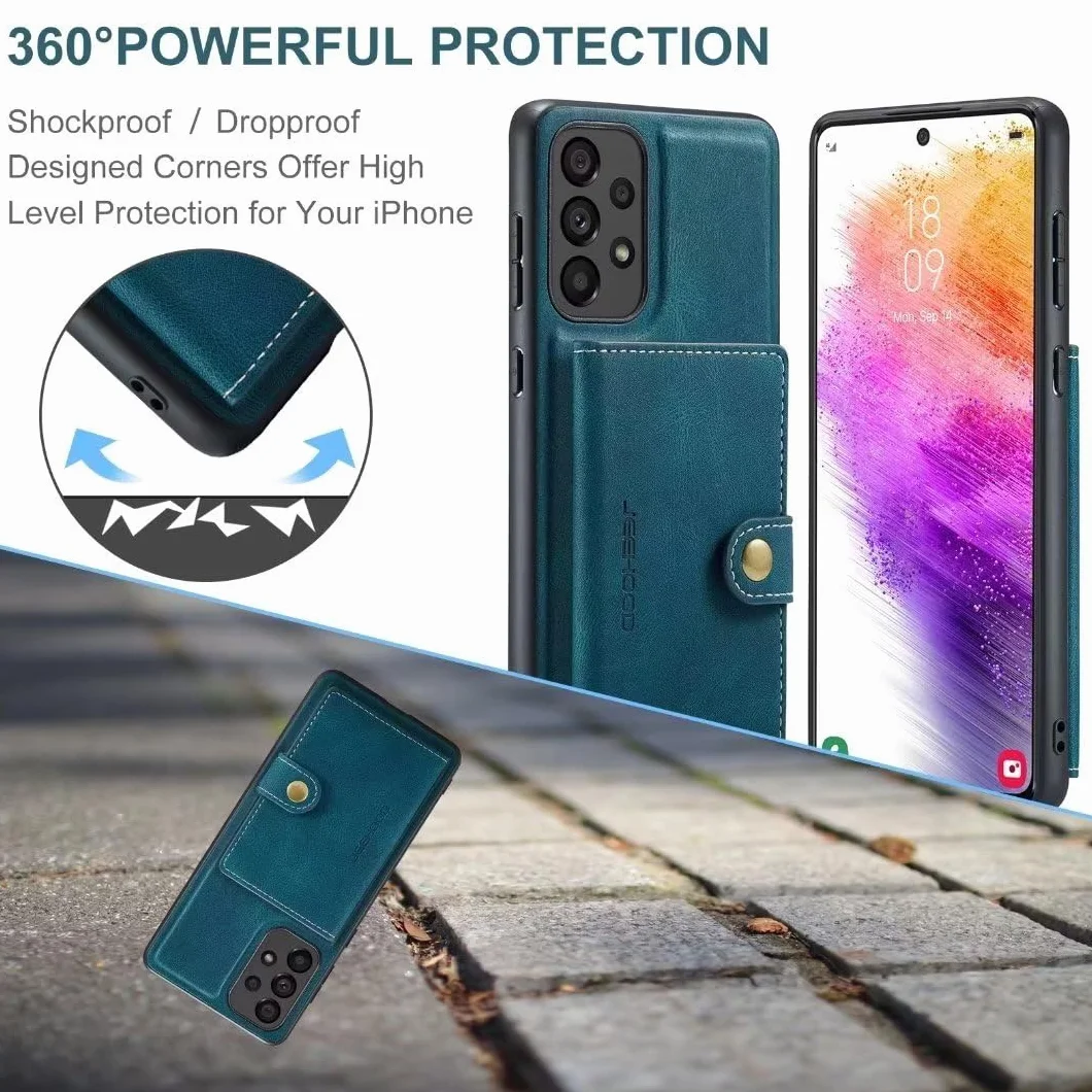 Funda Samsung Galaxy S21 con Ranuras para Tarjetas Cierre Magnético Soporte Protección Completa Cuero PU Flip Wallet