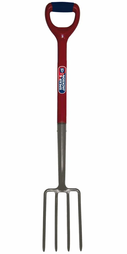Spear & Jackson 2994NS Horca de Borde de Acero al Carbono