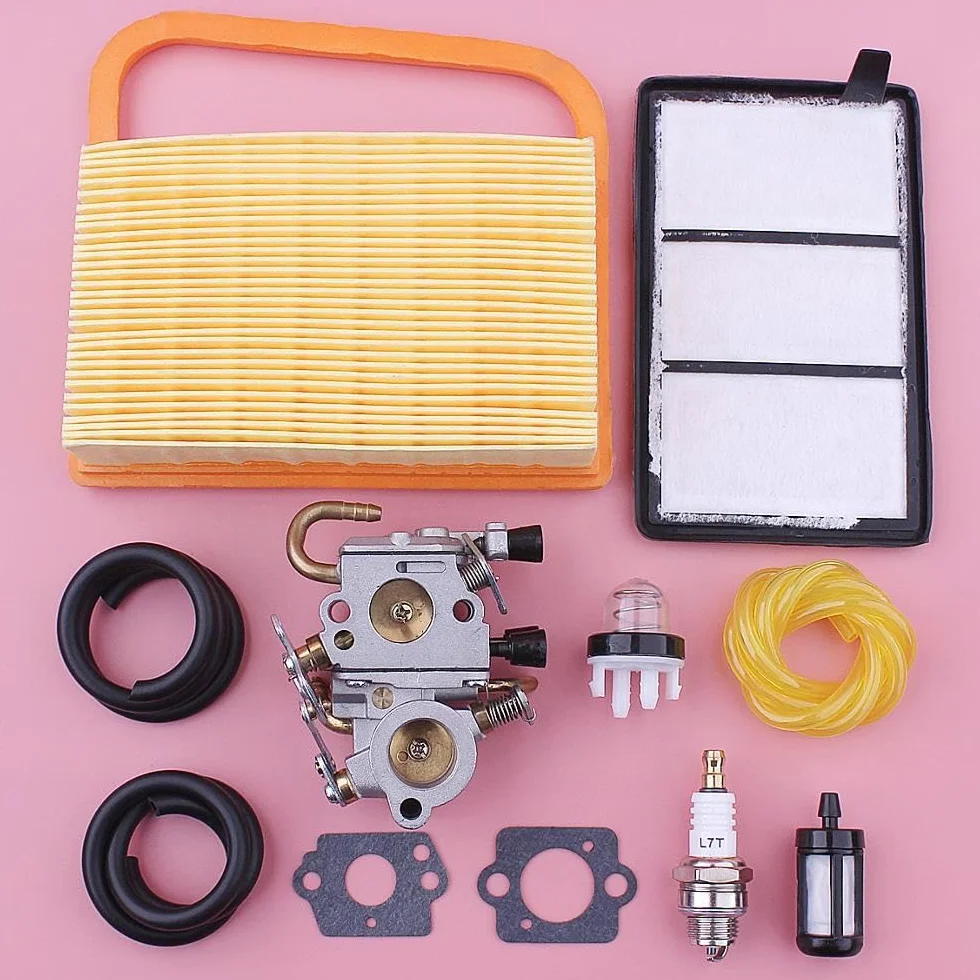 Herramientas de jardín Kit de Filtro de Combustible de Aire de carburador for stihl TS410 TS420 TS410Z TS420Z Zama C1q-S118 Sierra de Corte de hormigón