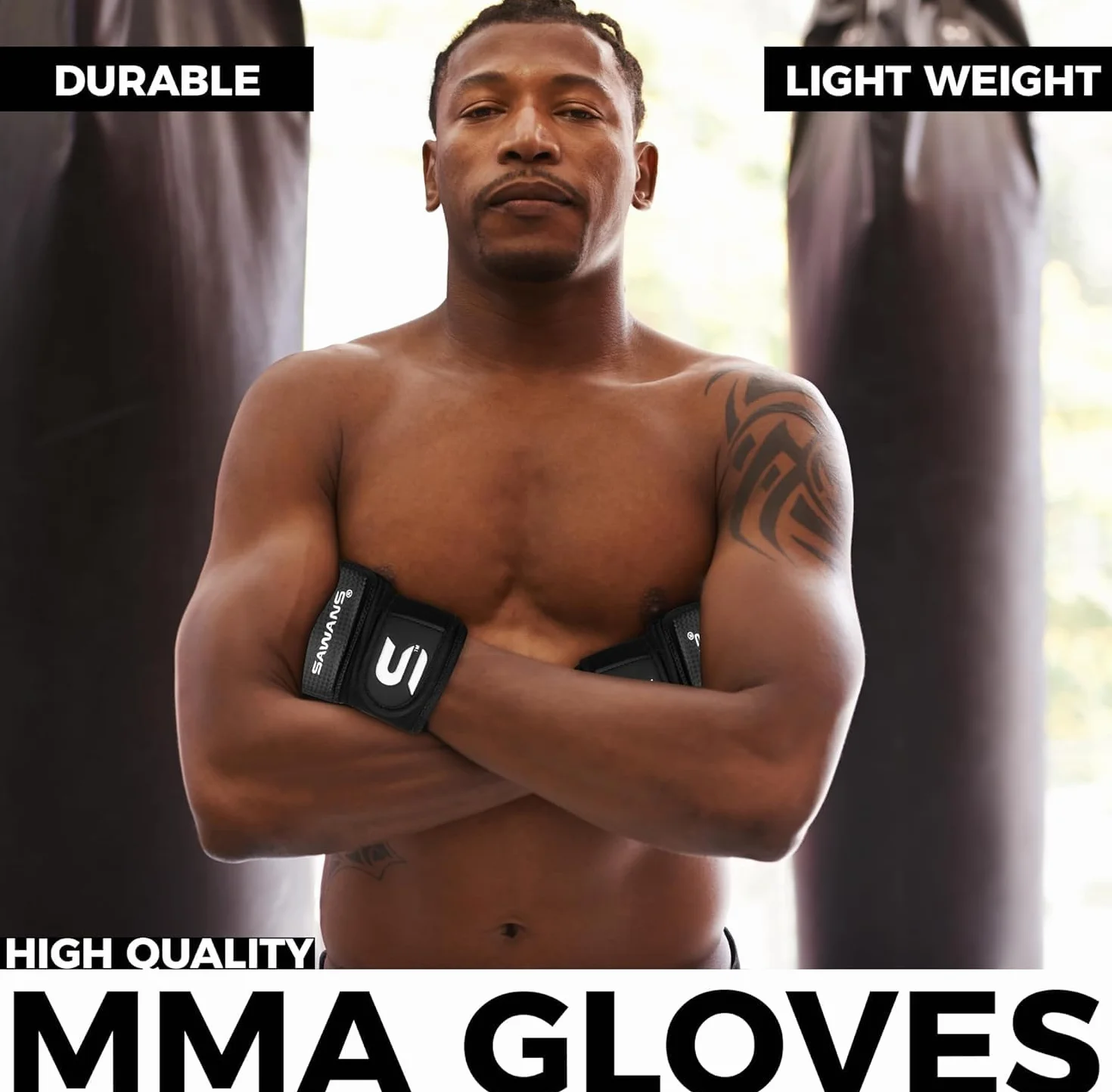 SAWANS Guantes de Boxeo Hombres Mujeres Kickboxing Sparring Artes Marciales Muay Thai