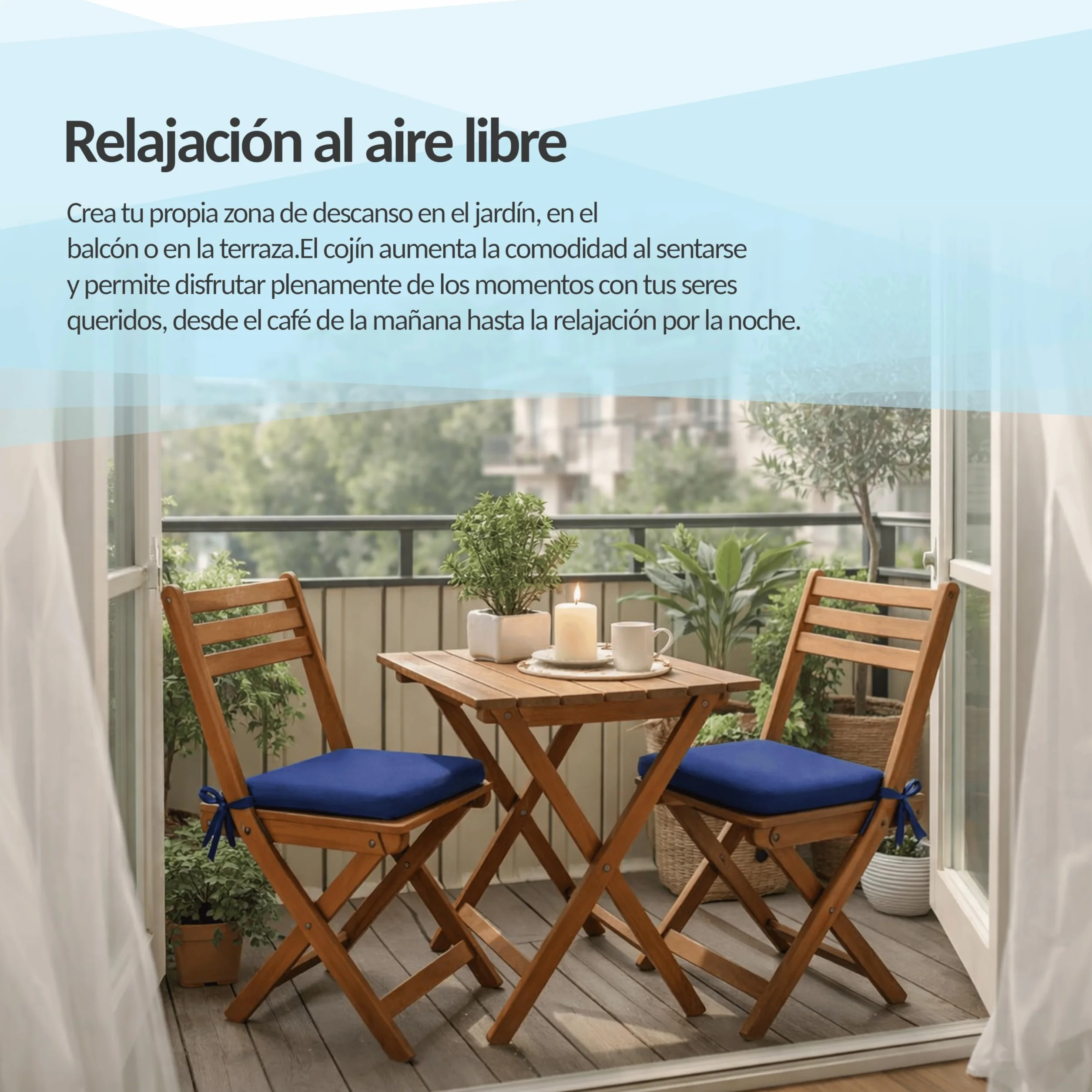 POKAR Cojín de Banco 100x40 cm Funda Extraíble Cintas Antideslizantes Oeko-Tex Antracita