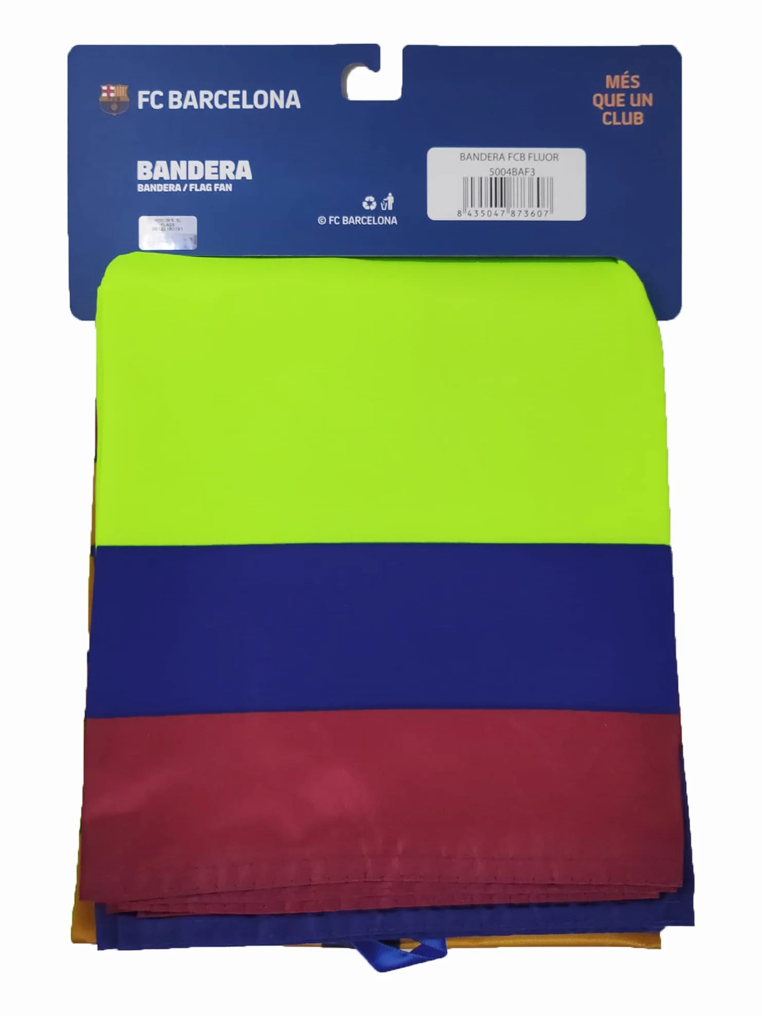 Bandera FC Barcelona Fluor 150x100 cm Polyester 100% Exterior e Interior