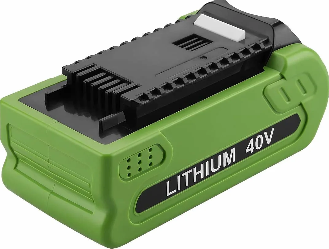 Batería de repuesto de 40 V para Greenworks 40 V 2.0 Ah, compatible con todas las herramientas eléctricas G-MAX de 40 V G40B2 G40B4 G40B5 G40B25 29462 29472 20202 20302 25312 25322 (capacidad real)