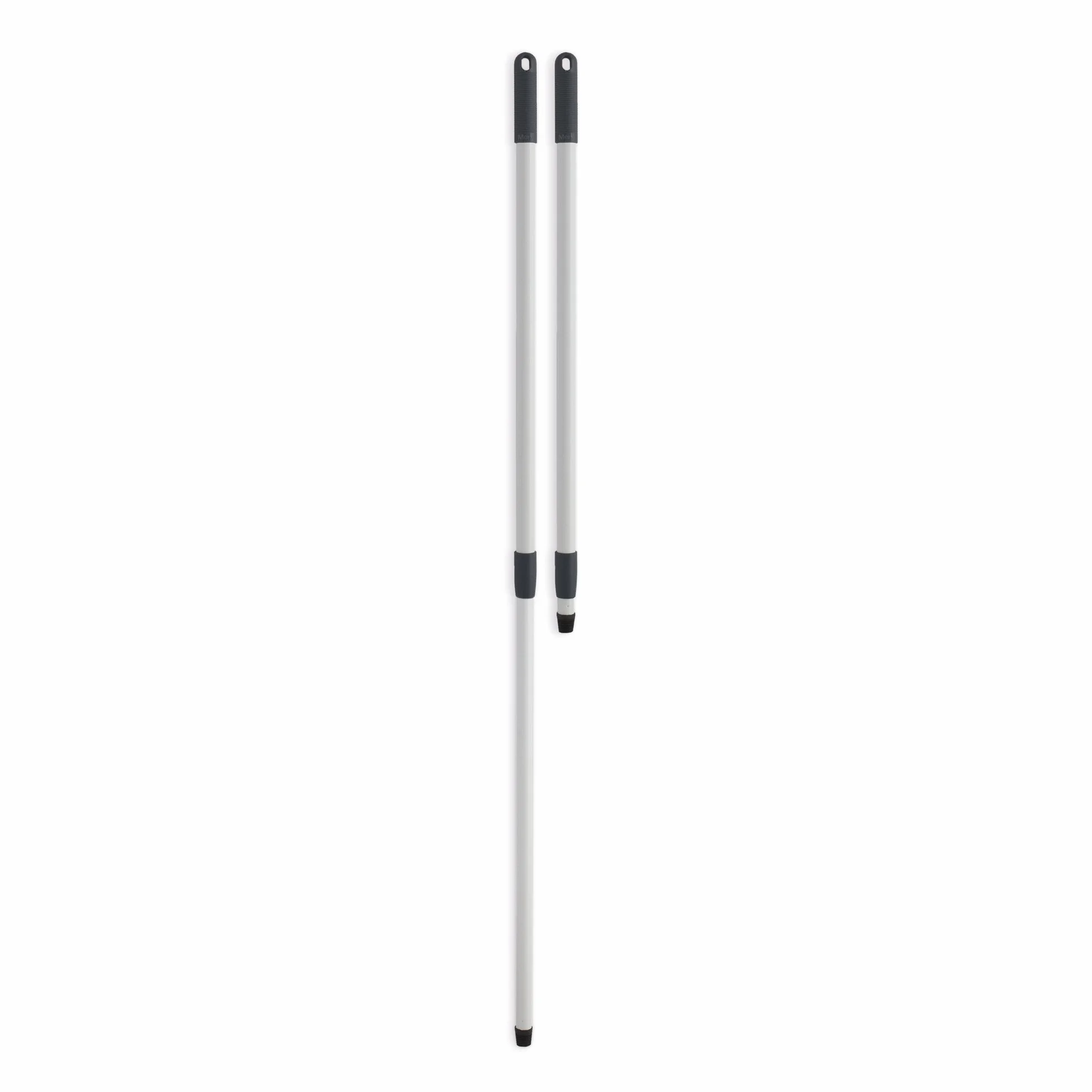 Palo Telescópico Multiusos Acero Plastificado Rosca Universal Gris 80-140 cm
