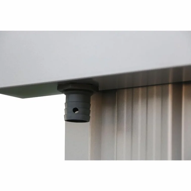 Duramax Caseta de aluminio 10'x8' 323 x 243 x 235 cm Gris
