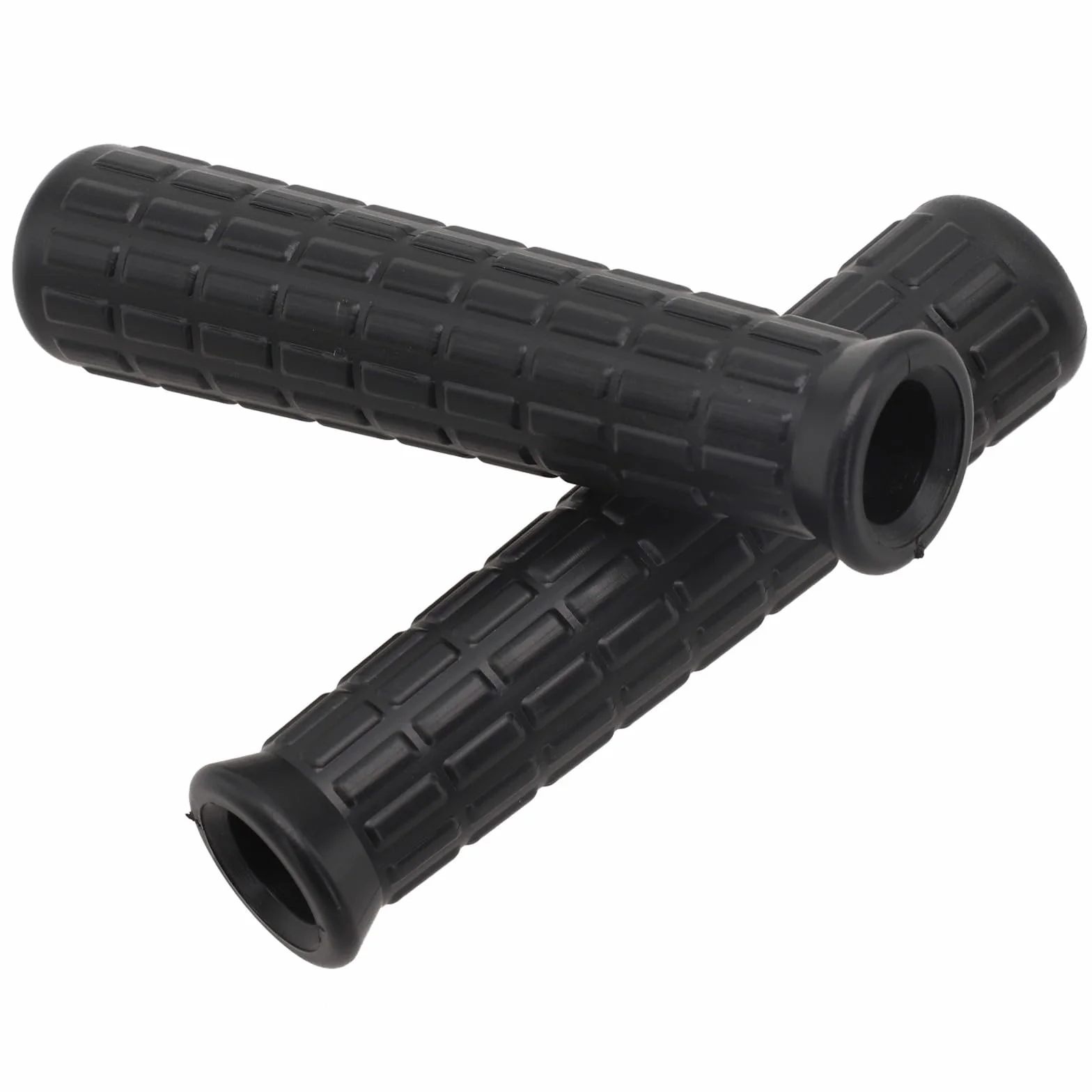 Manijas de goma de repuesto para carretilla 122 x 32 mm antideslizantes