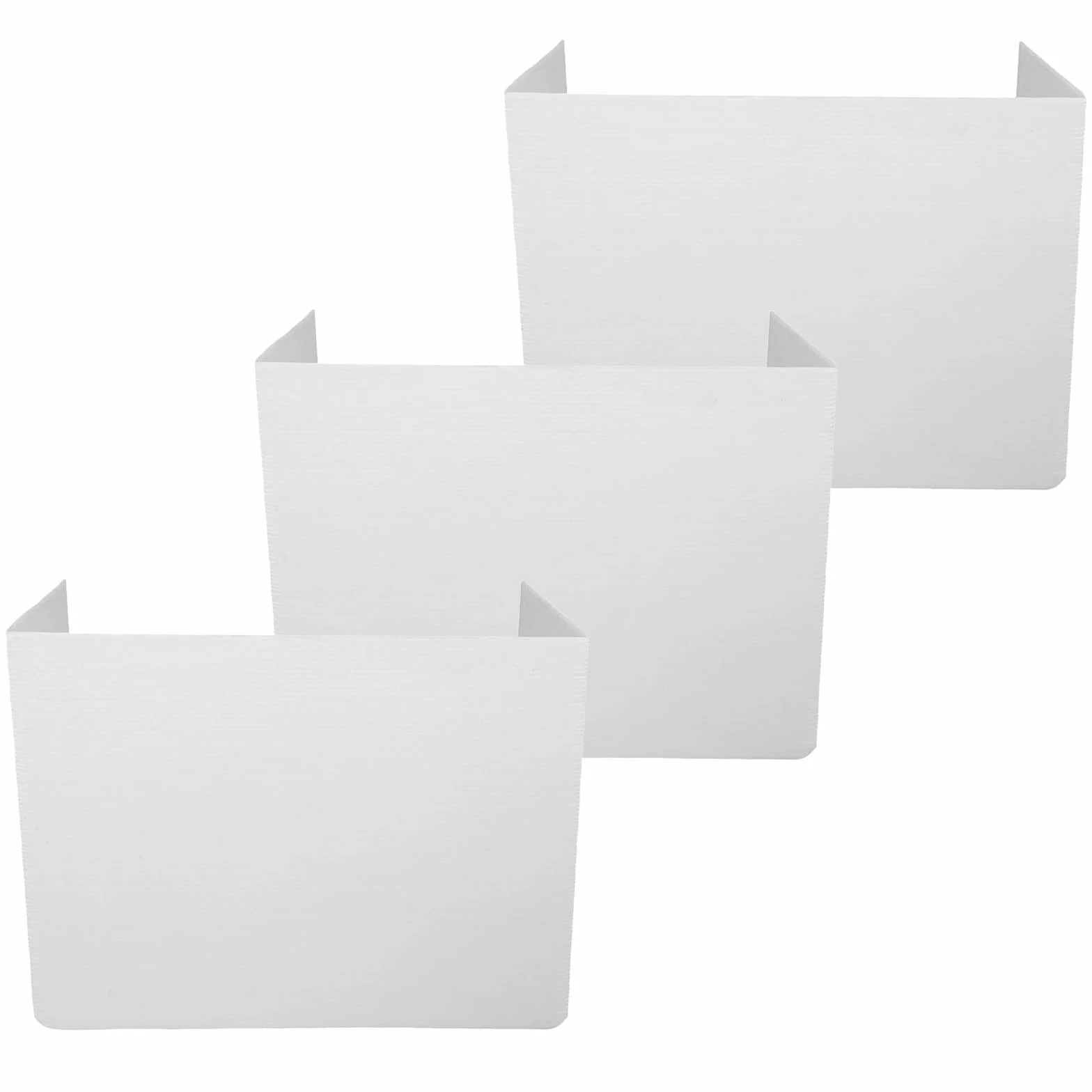 Cabilock 3 Piezas Panel de Privacidad y Material Plástico Blanco Instalación Flexible para Escritorio de para Exámenes y Aprendizaje Individual