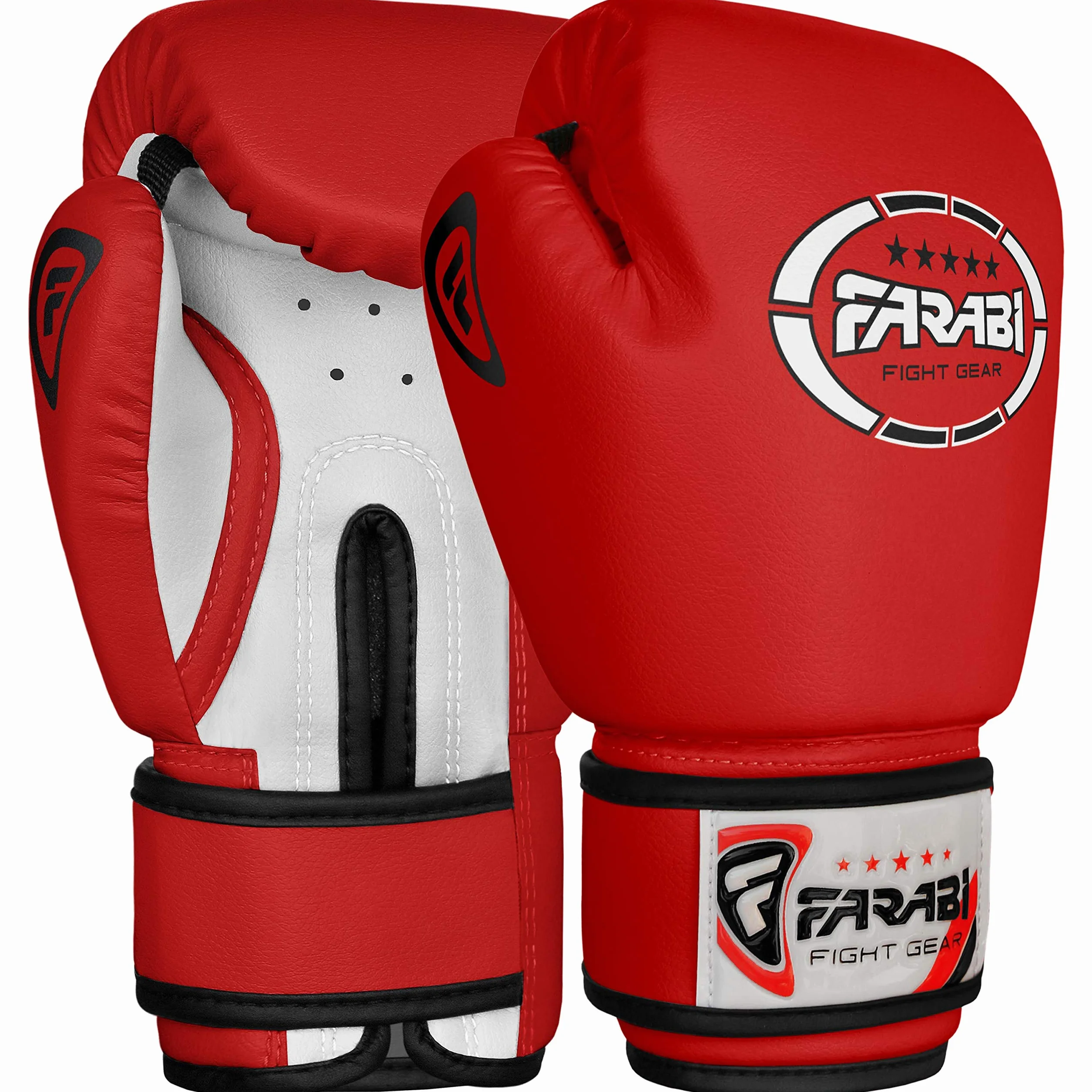 Farabi Sports Guantes Boxeo niño 4 oz 6 oz 8 oz MMA Muay Thai Saco