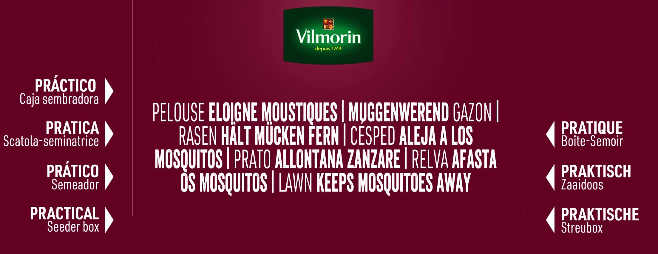 Vilmorin Césped Aleja A Los Mosquitos 1 kg