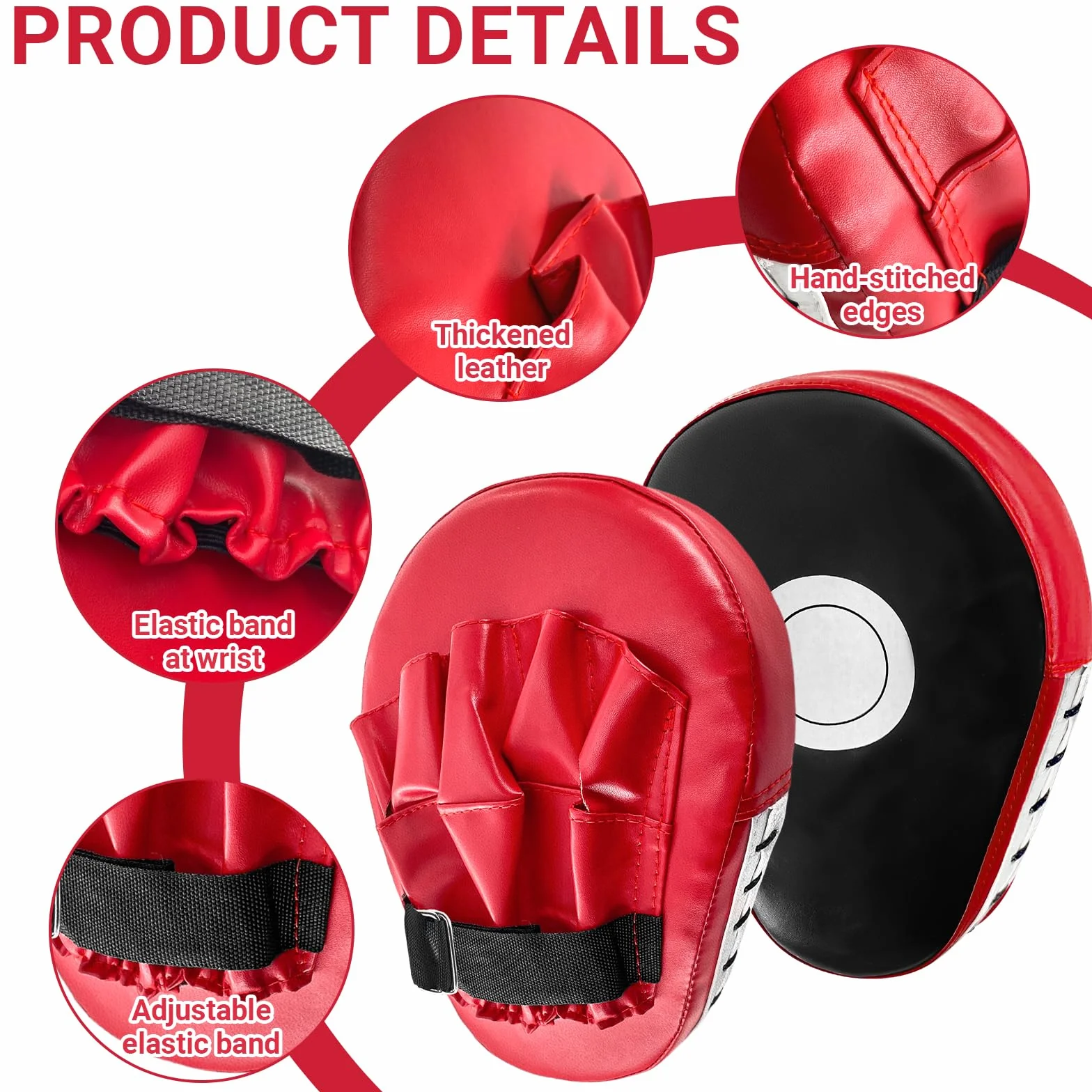 Almohadillas de Entrenamiento de Kickboxing, Boxeo, Artes Marciales