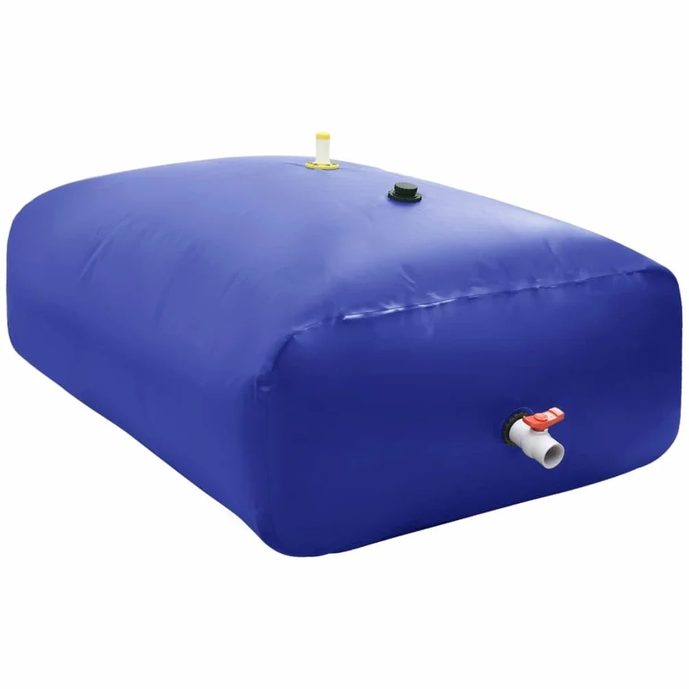 vidaXL Depósito de Agua Plegable con Grifo, PVC 5000 l