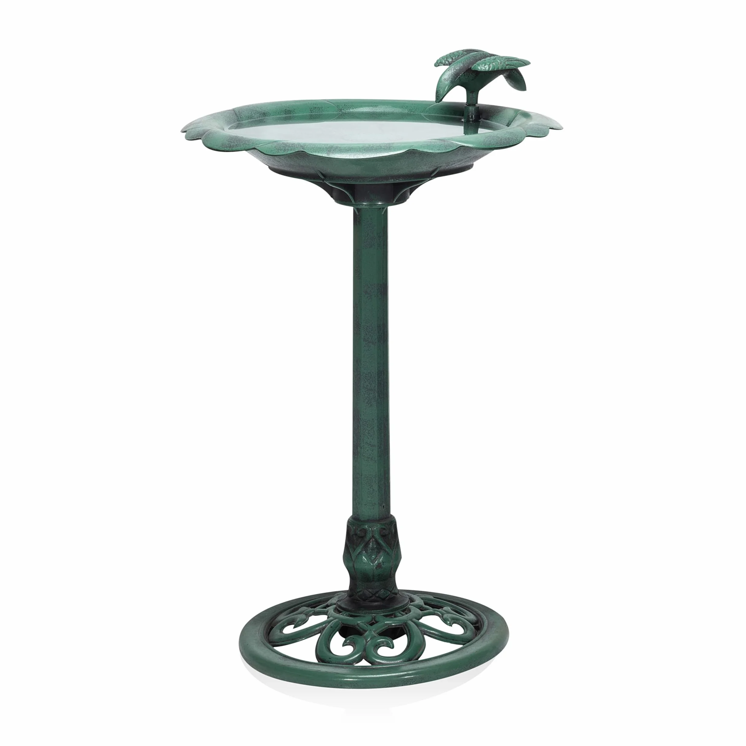 Alpine TEC114 Corporation Bañera para pájaros 79 cm Verde Flores