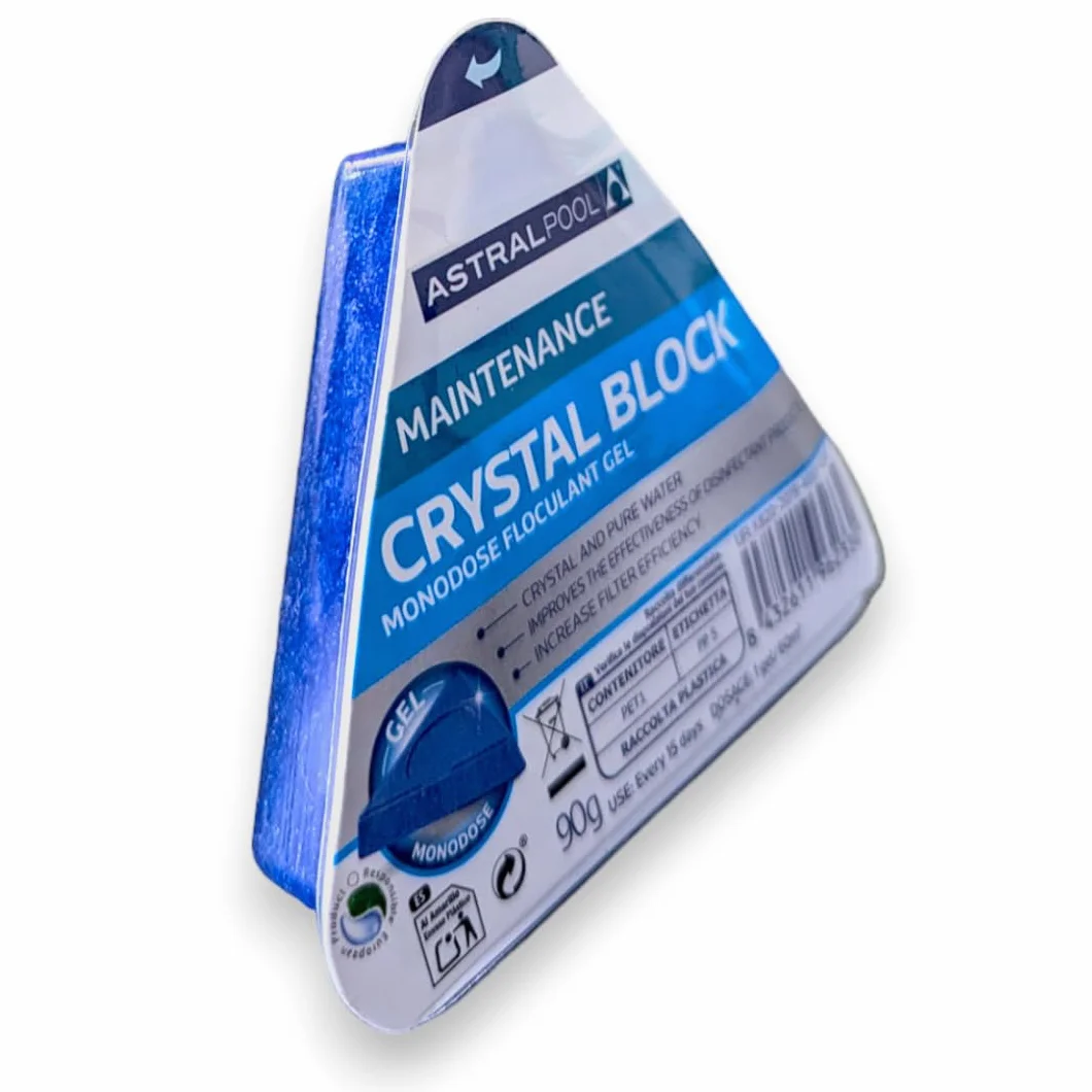 Crystal Block Astralpool Floculante en Gel Pack 5uds