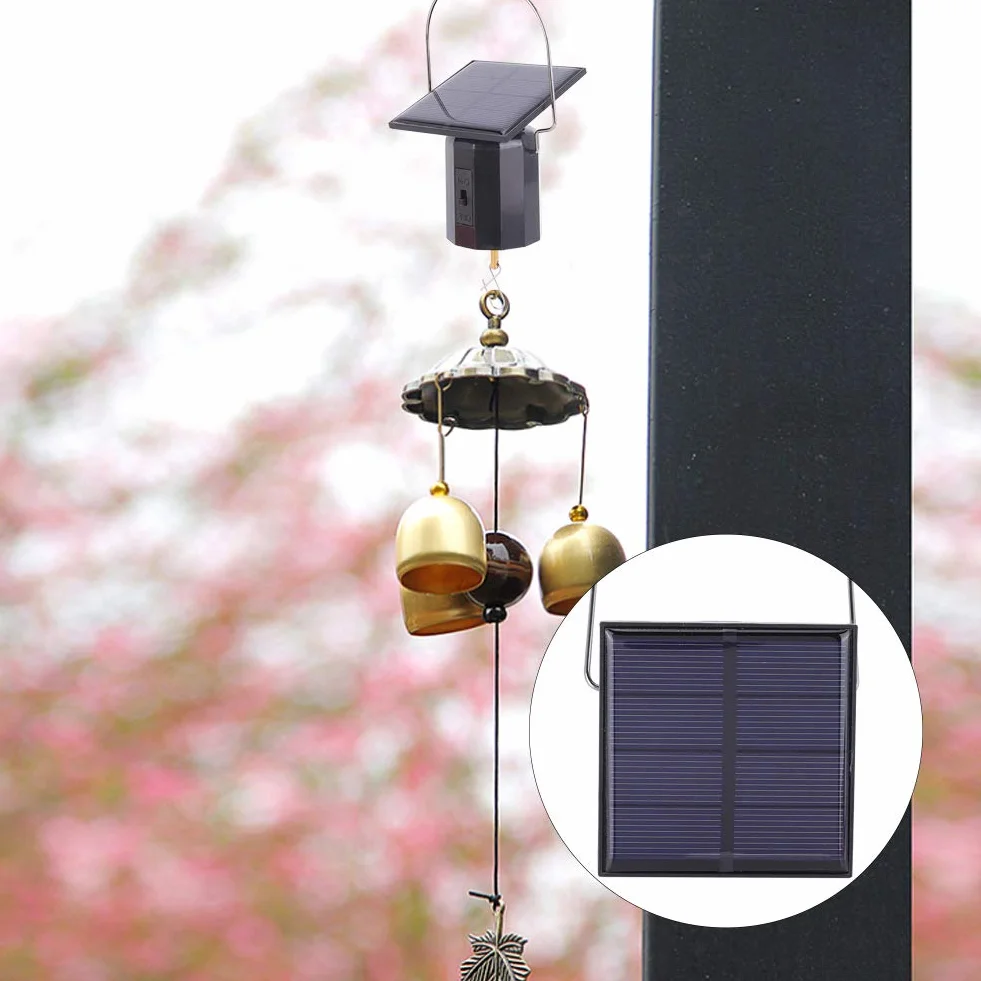 BORDSTRACT Motor Solar Giratorio para Campanas de Viento, 6 Libras